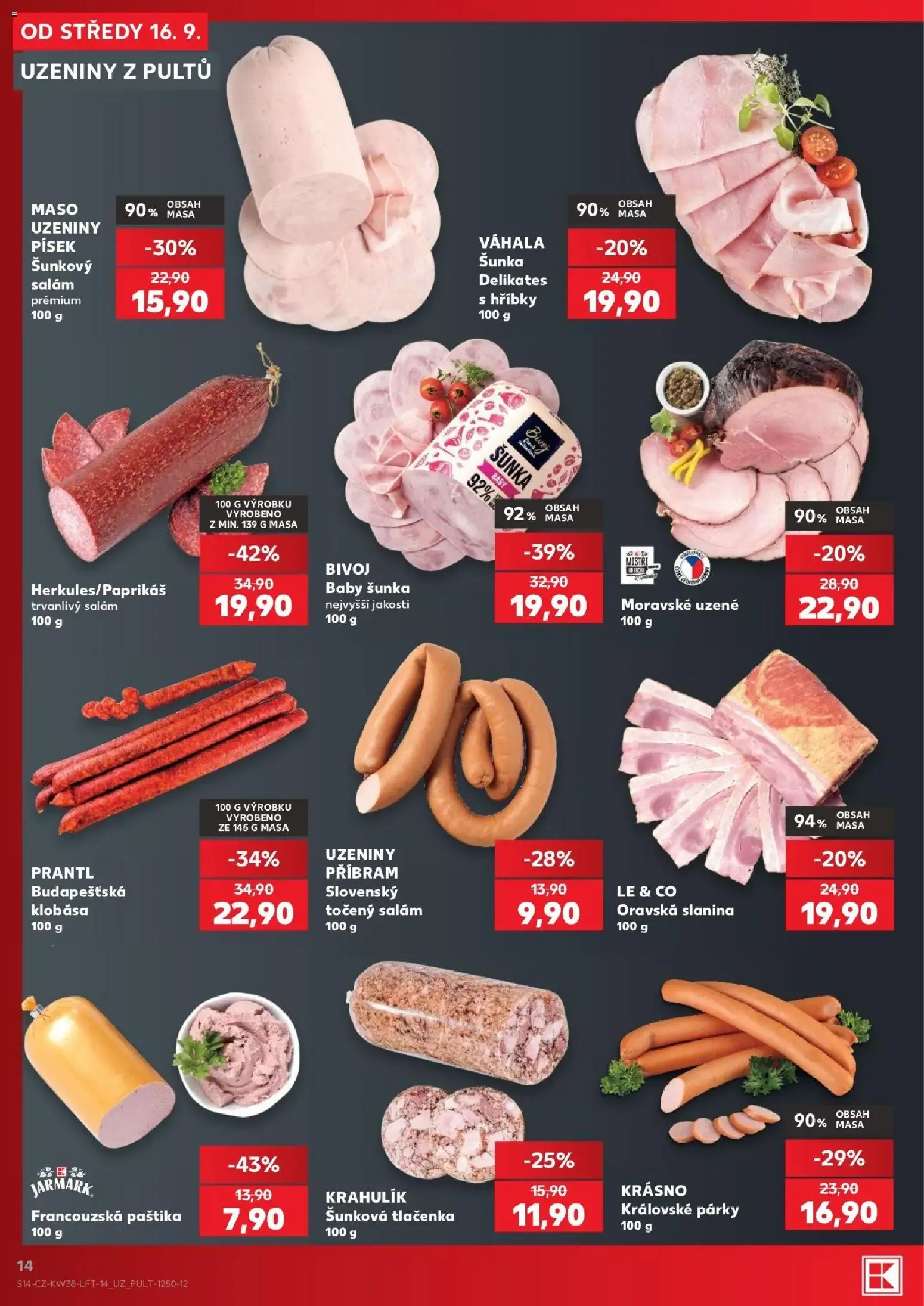 Kaufland leták od 16.09.2026 - Nový na příští týden - 16. září 22. září 2026 - Page 14