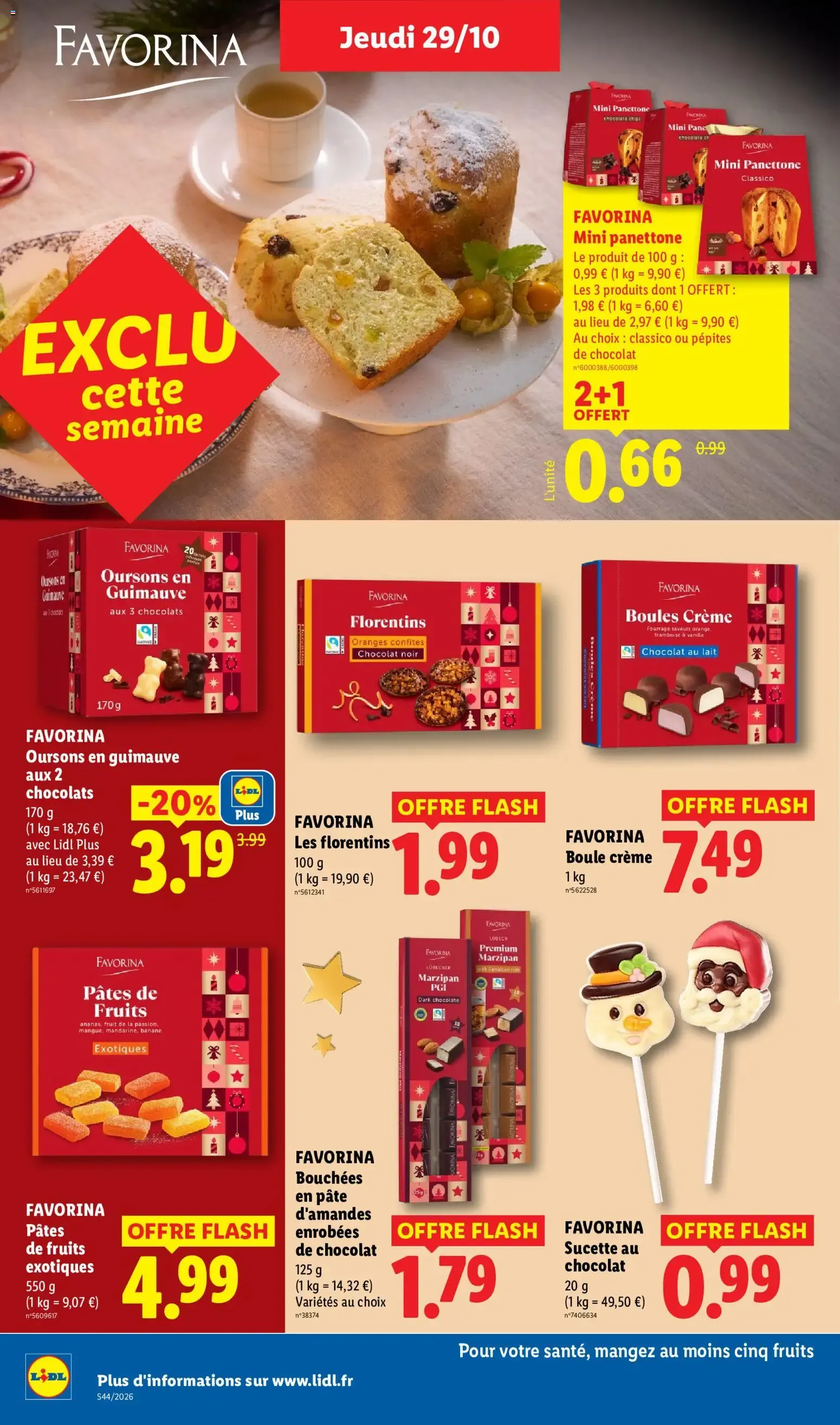 LIDL: Faites briller les fêtes à prix minis ! du 29 octobre au 4 novembre 2026 - Catalogue page 30