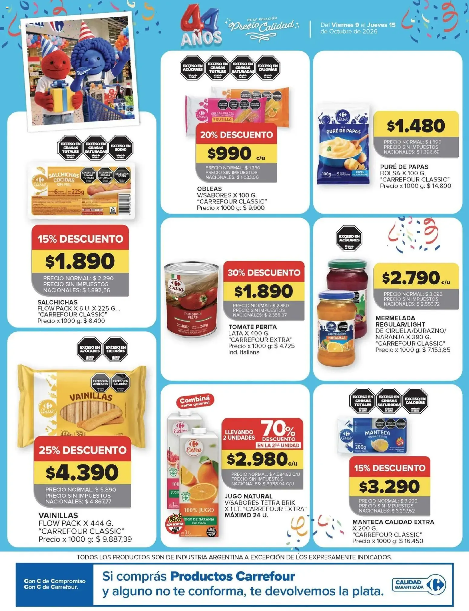 Ofertas de Carrefour Ofertas || del 09/10/2026 - 15/10/2026 || Promociones 9 de octubre al 15 de octubre 2026 - Página 27 del catálogo