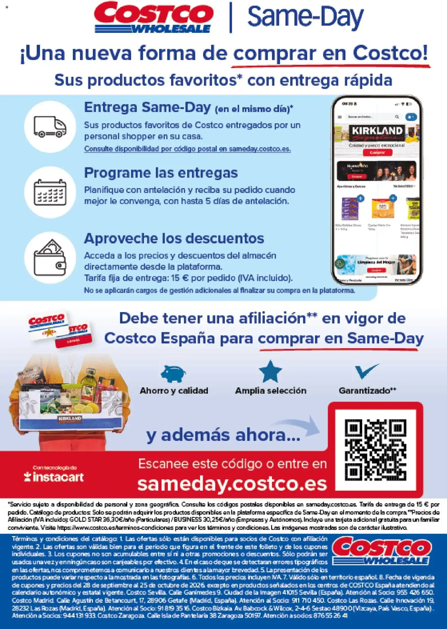 Catálogo de Shopper Costco catálogo del 28/09/2026 | folleto 28 de septiembre al 25 de octubre 2026 - Página 20