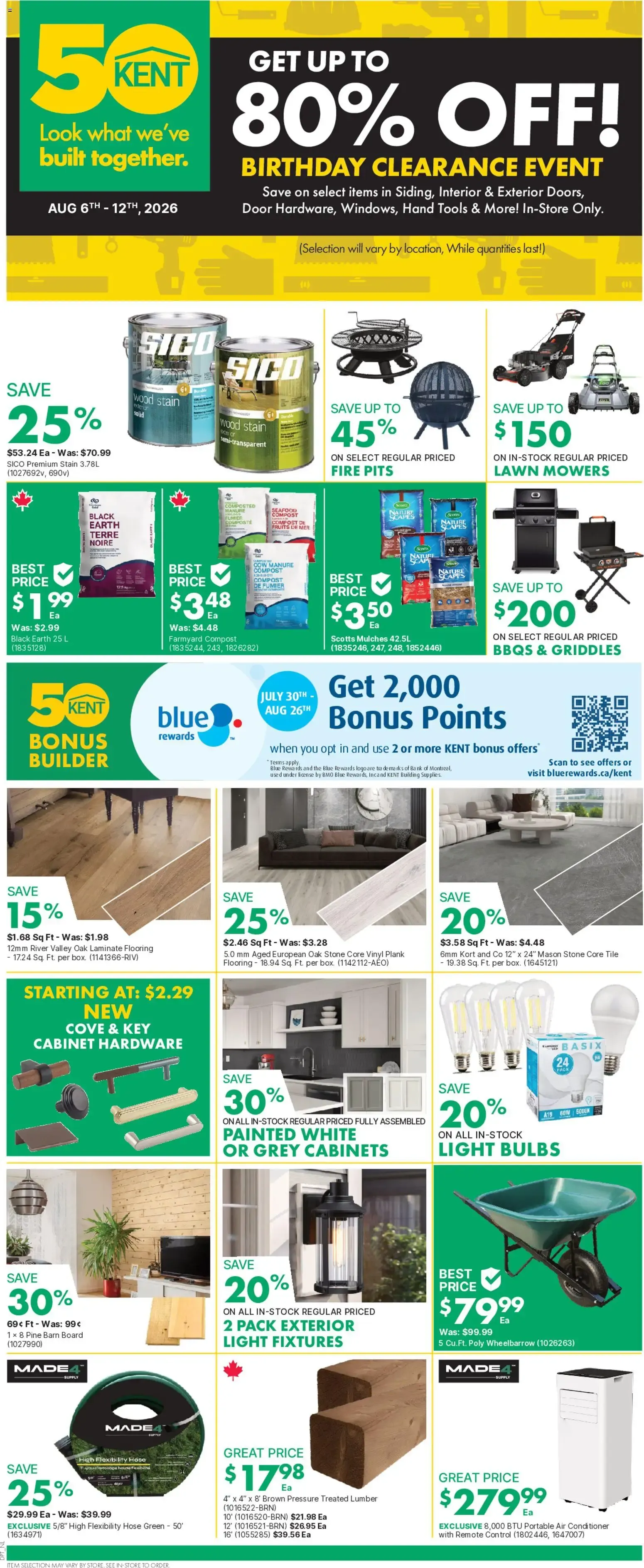 Kent weekly flyer - NL from August 6 to August 12 2026 - flyer page 1