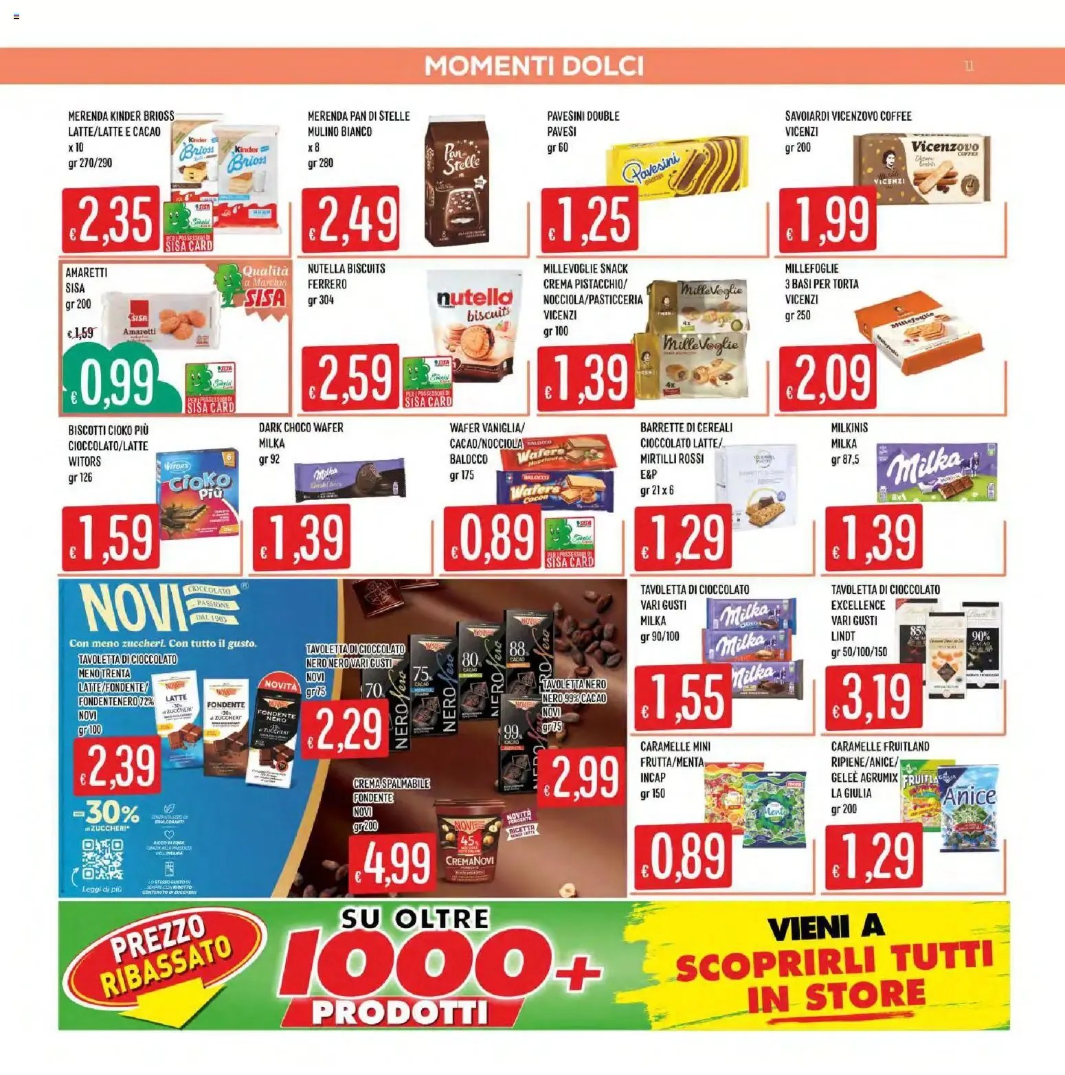 Nuovo SISA volantino Mercadò dal 01/10/2026 > offerte anteprima 🛍️ da 1 ottobre a 14 ottobre di 2026 - Pagina del volantino 11