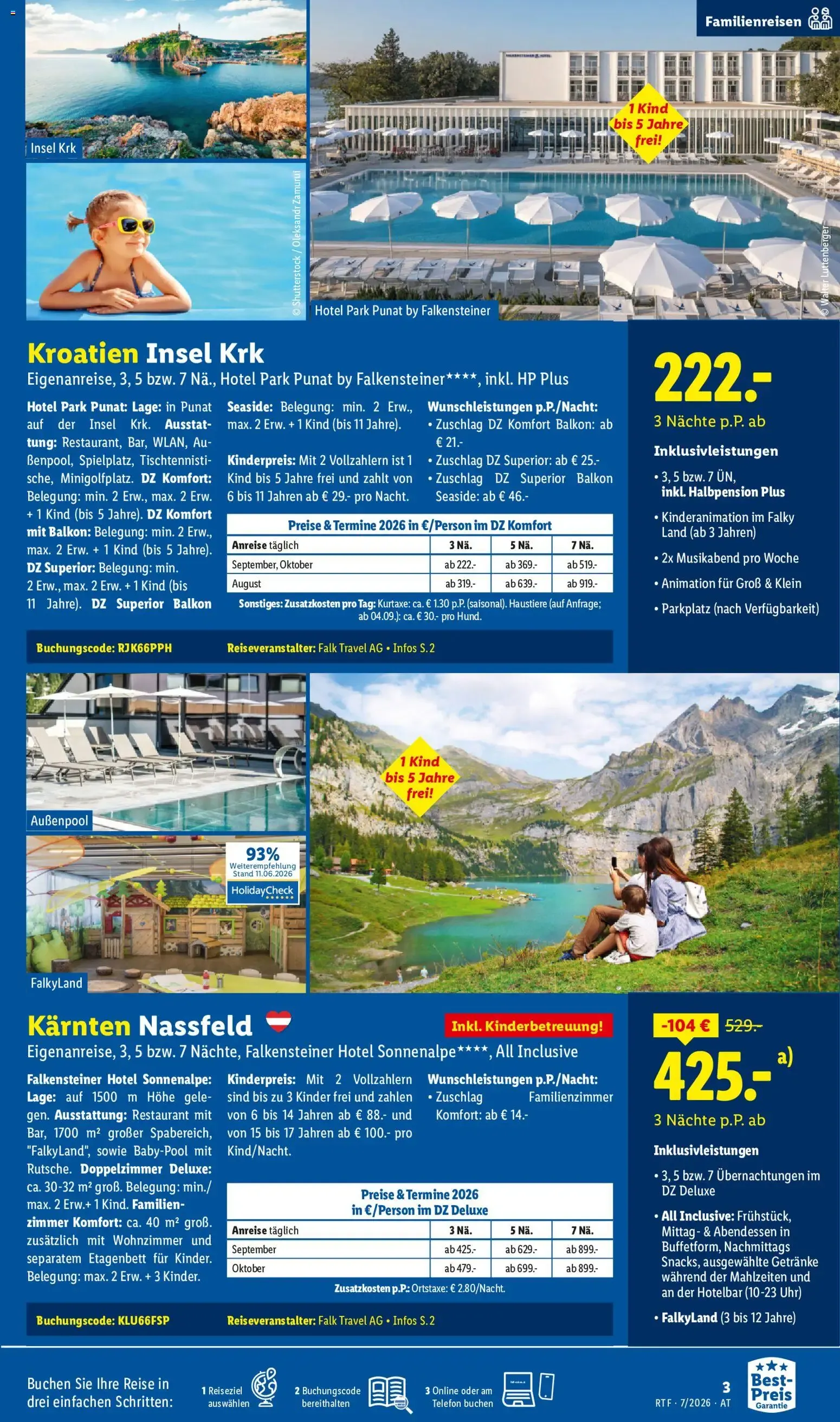 Lidl Juli/August Reise - Highlights ab 15.07.2026 - Angebote ab donnerstag von 15. Juli bis 15. August 2026 - Flugblätt seite 3