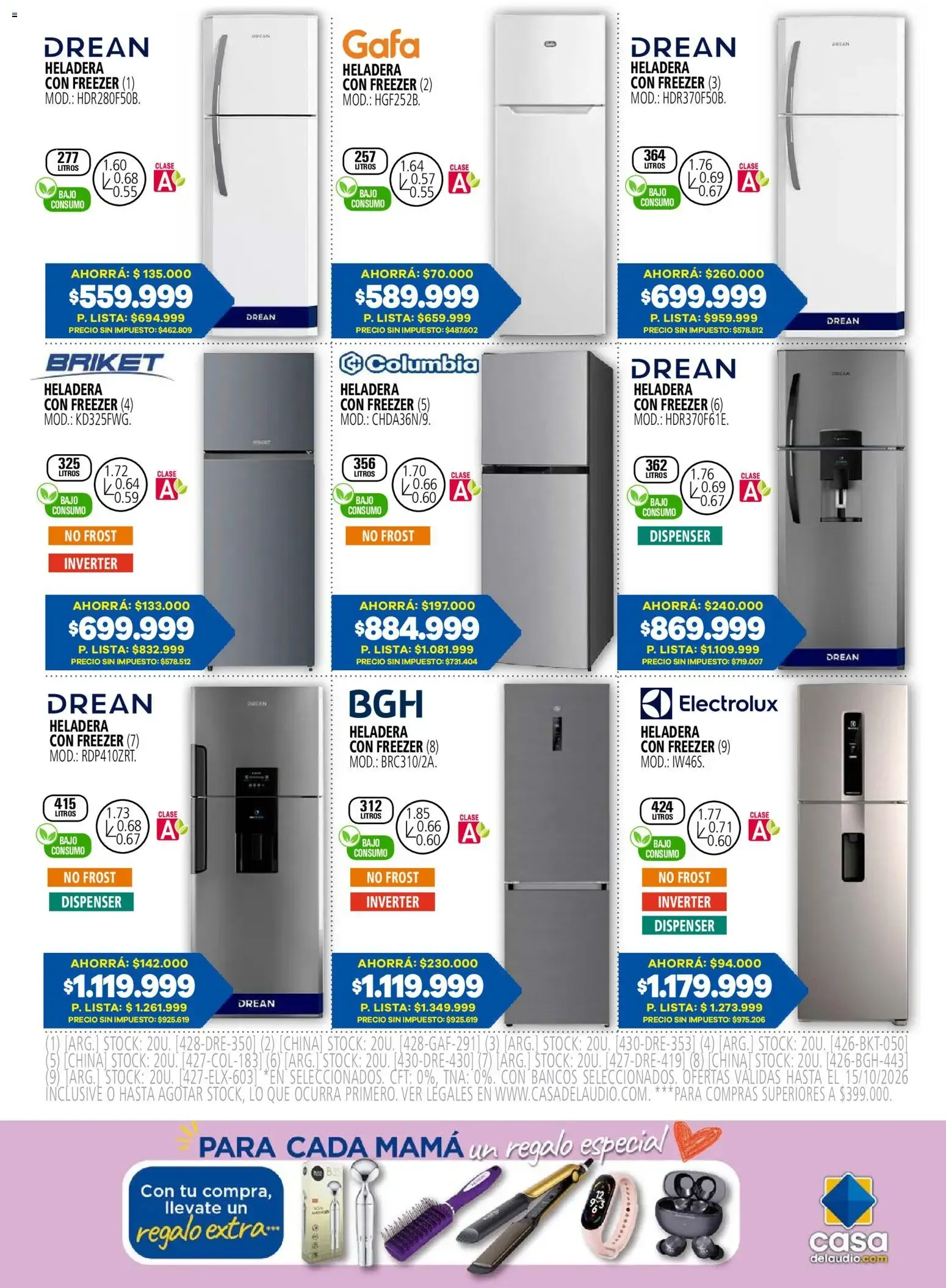 Ofertas de Casa del Audio: Para cada mamá, un regalo especial 1 de octubre al 15 de octubre 2026 - Página 27 del catálogo