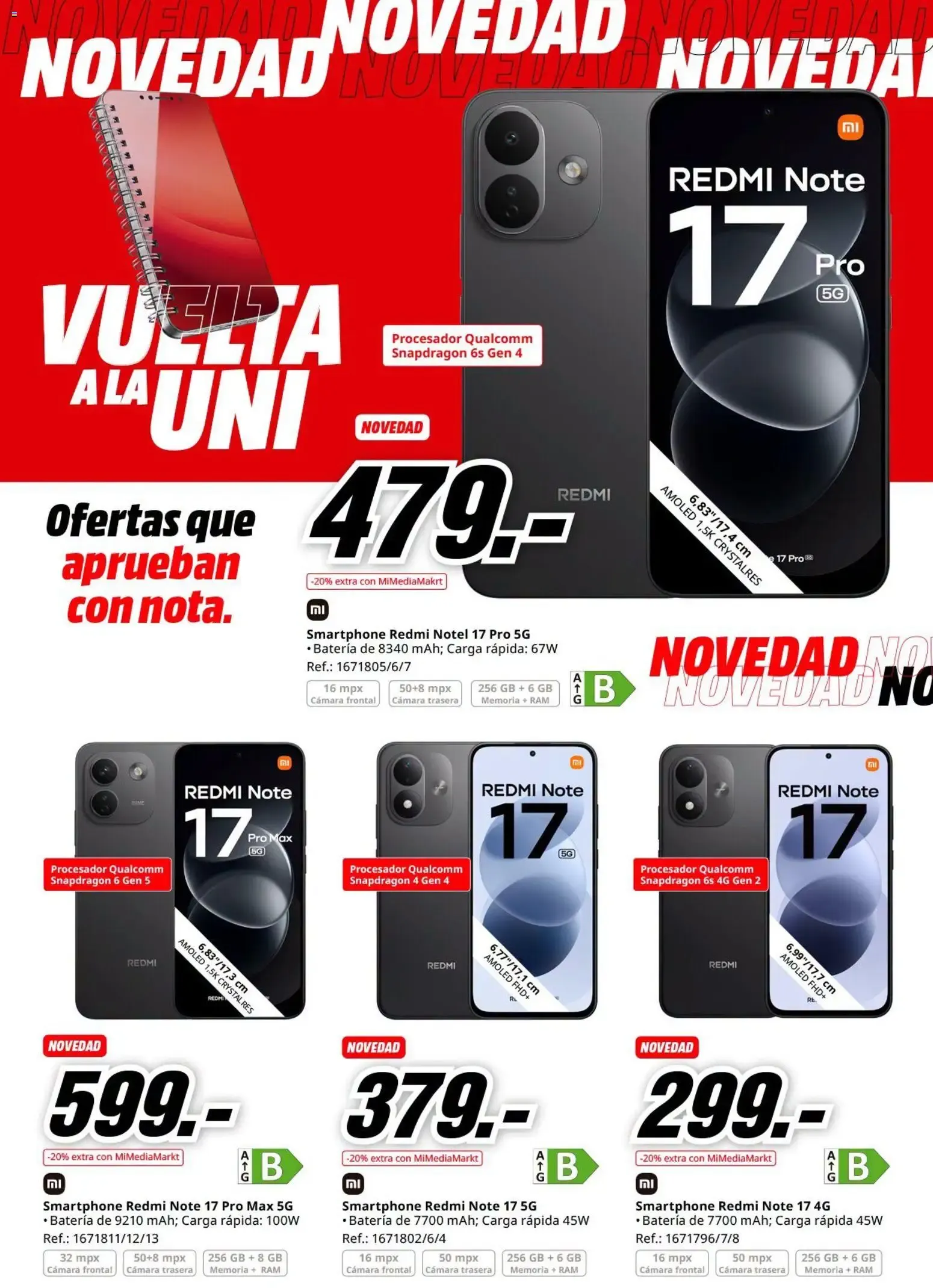 Catálogo de Media Markt: Vuelta a la Uni 17 de septiembre al 27 de septiembre 2026 - Página 2