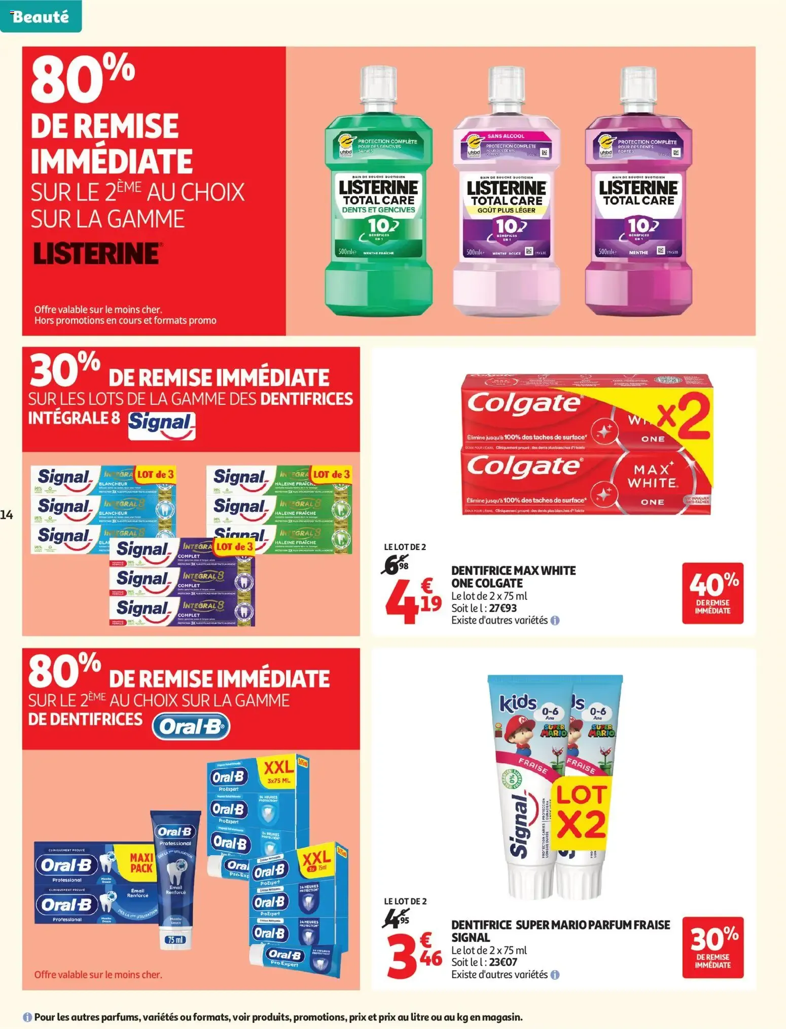 Auchan Beauté, Halles hypers à partir du 16/06/2026 - promo en ligne du 16 juin au 28 juin 2026 - Catalogue page 14
