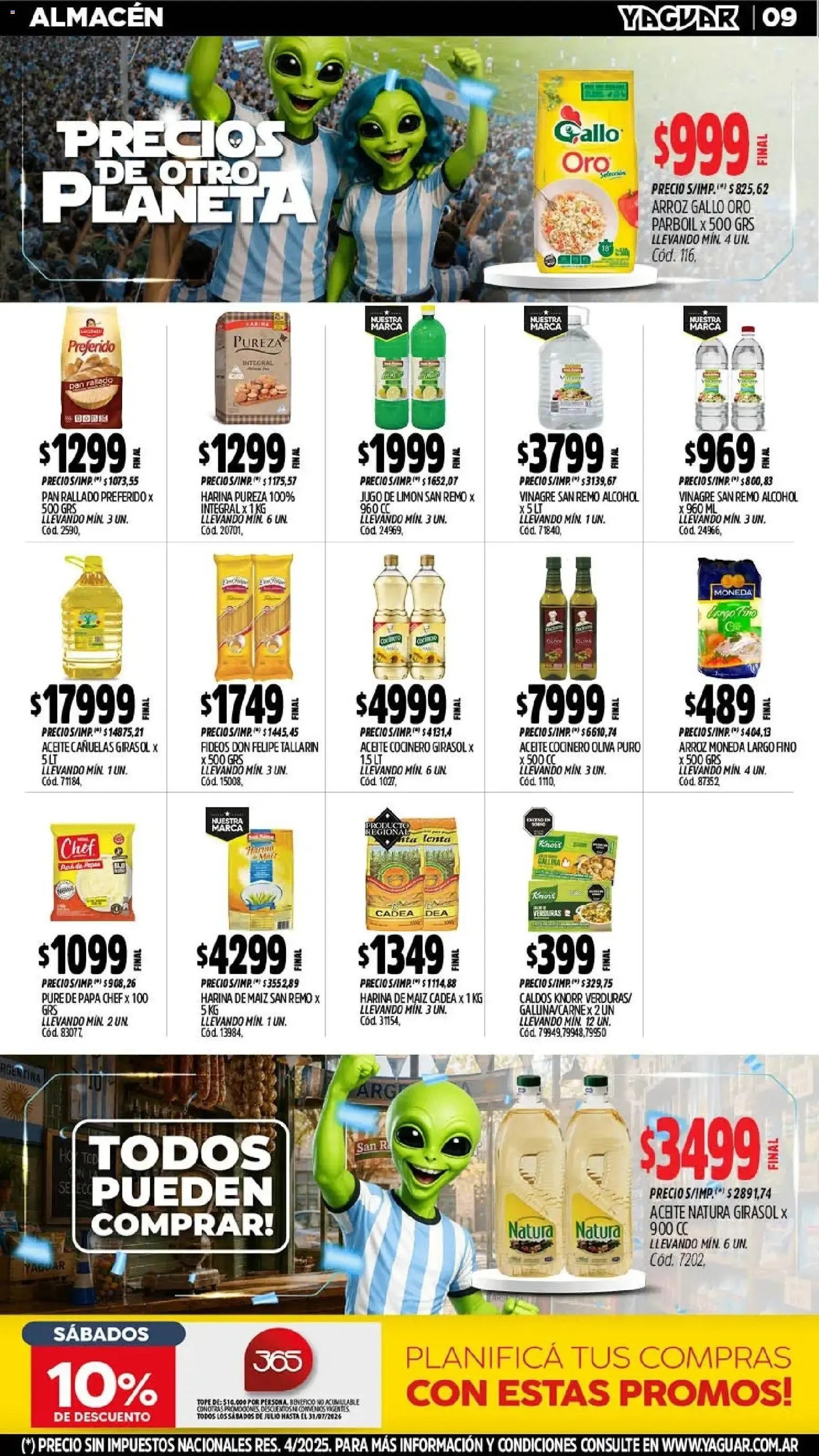 Ofertas de Yaguar - Oferta Semanal San Juan del 06/07/2026 - 11/07/2026 6 de julio al 11 de julio 2026 - Página 11 del catálogo