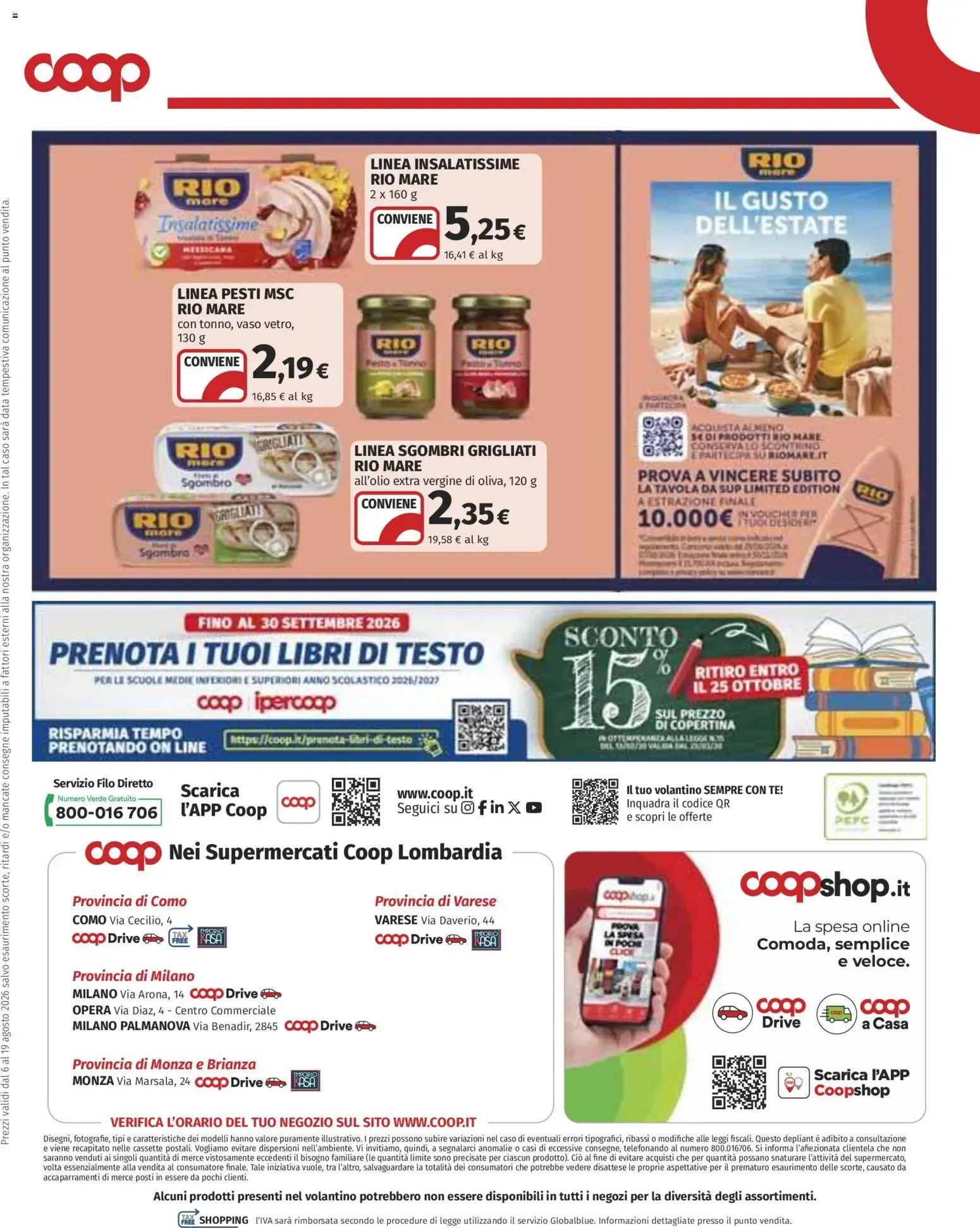 Coop Superstore - Risparmio Mio da 6 agosto a 19 agosto di 2026 - Pagina del volantino 28