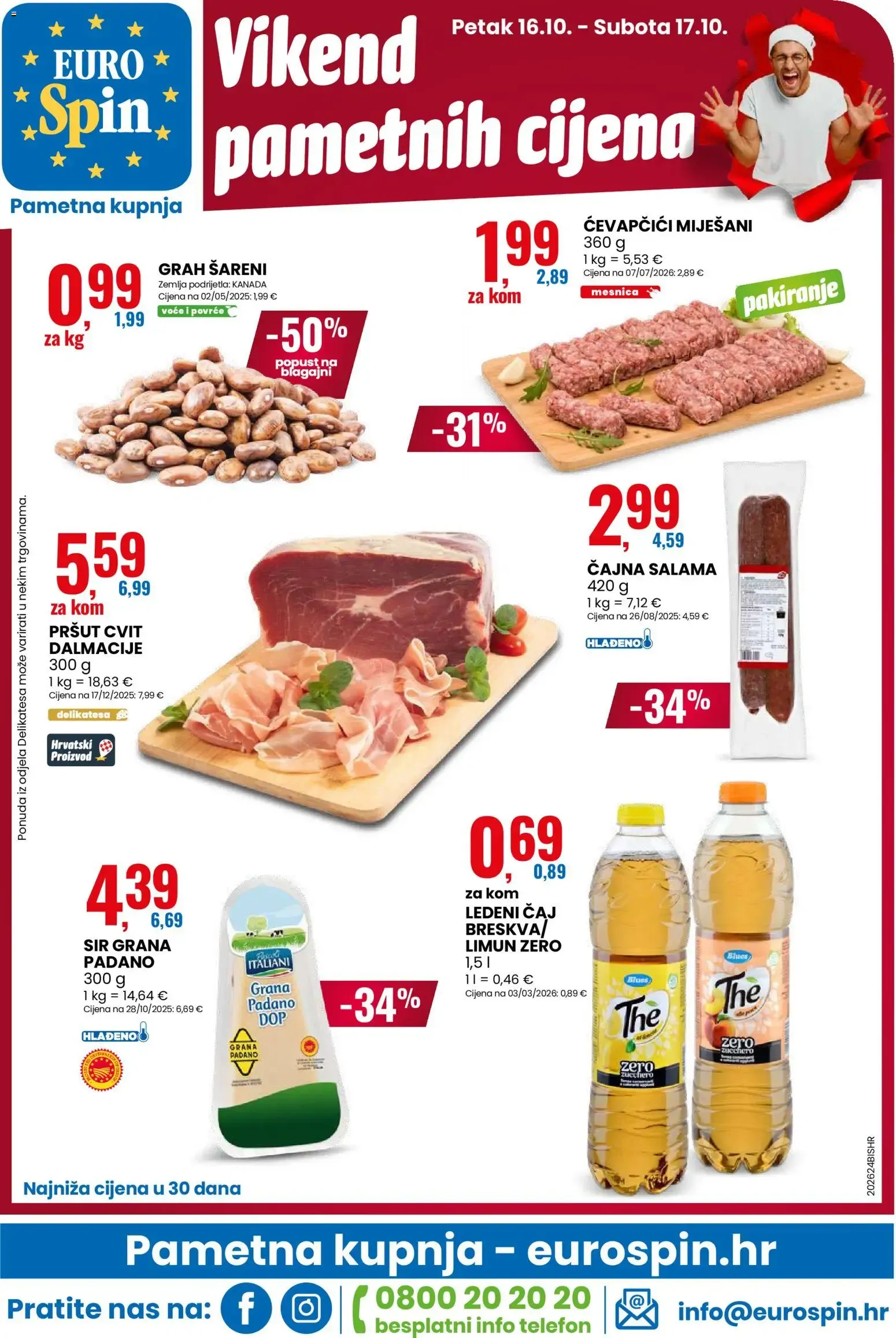 Katalog Eurospin Akcija: Pametna Kupnja od 14. listopada do 20. listopada 2026. - Pregled Stranica 16