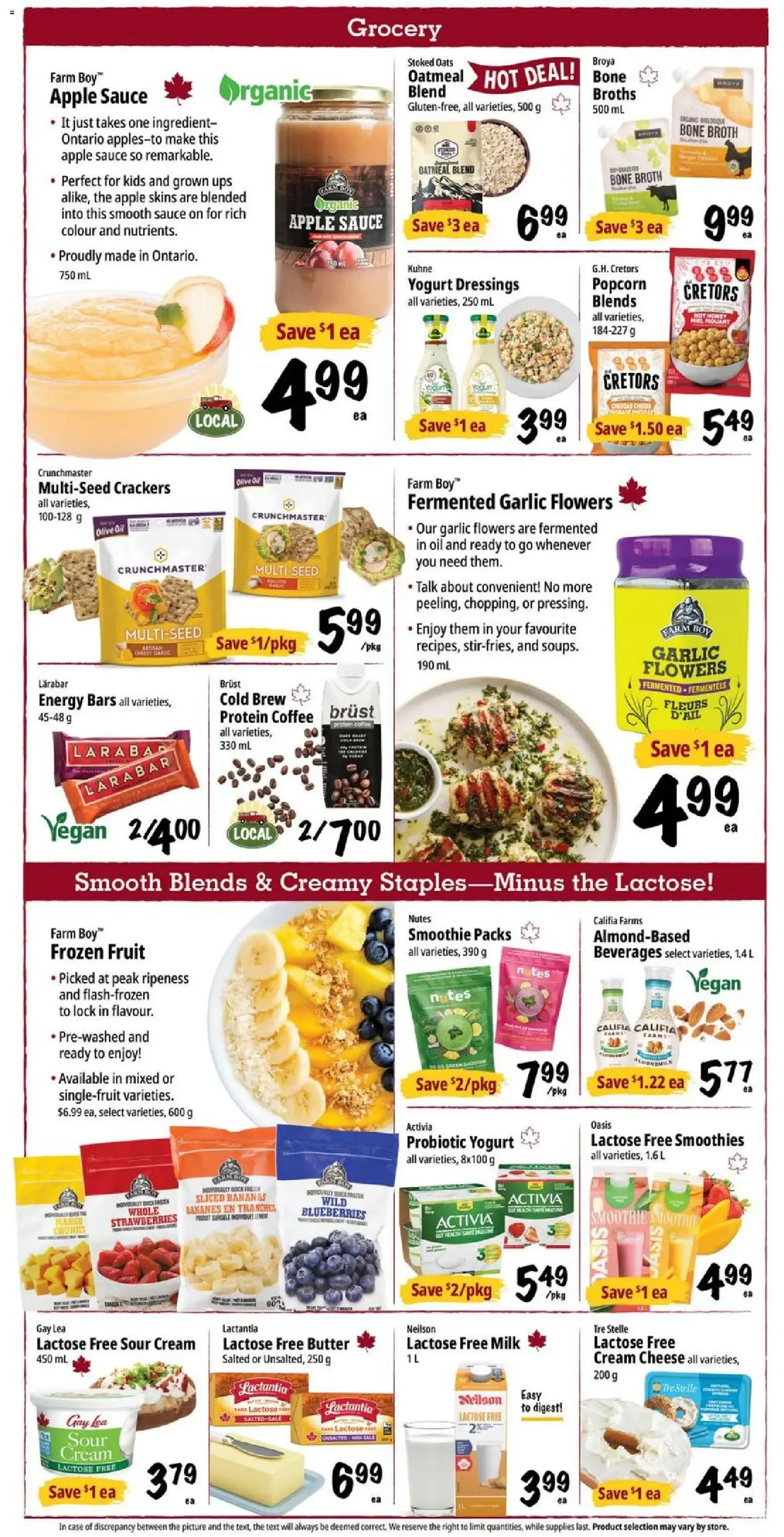 Farm Boy weekly flyer / circulaire from Oct 1, 2026 > weekly specials & deals from October 1 to October 7 2026 - flyer page 4