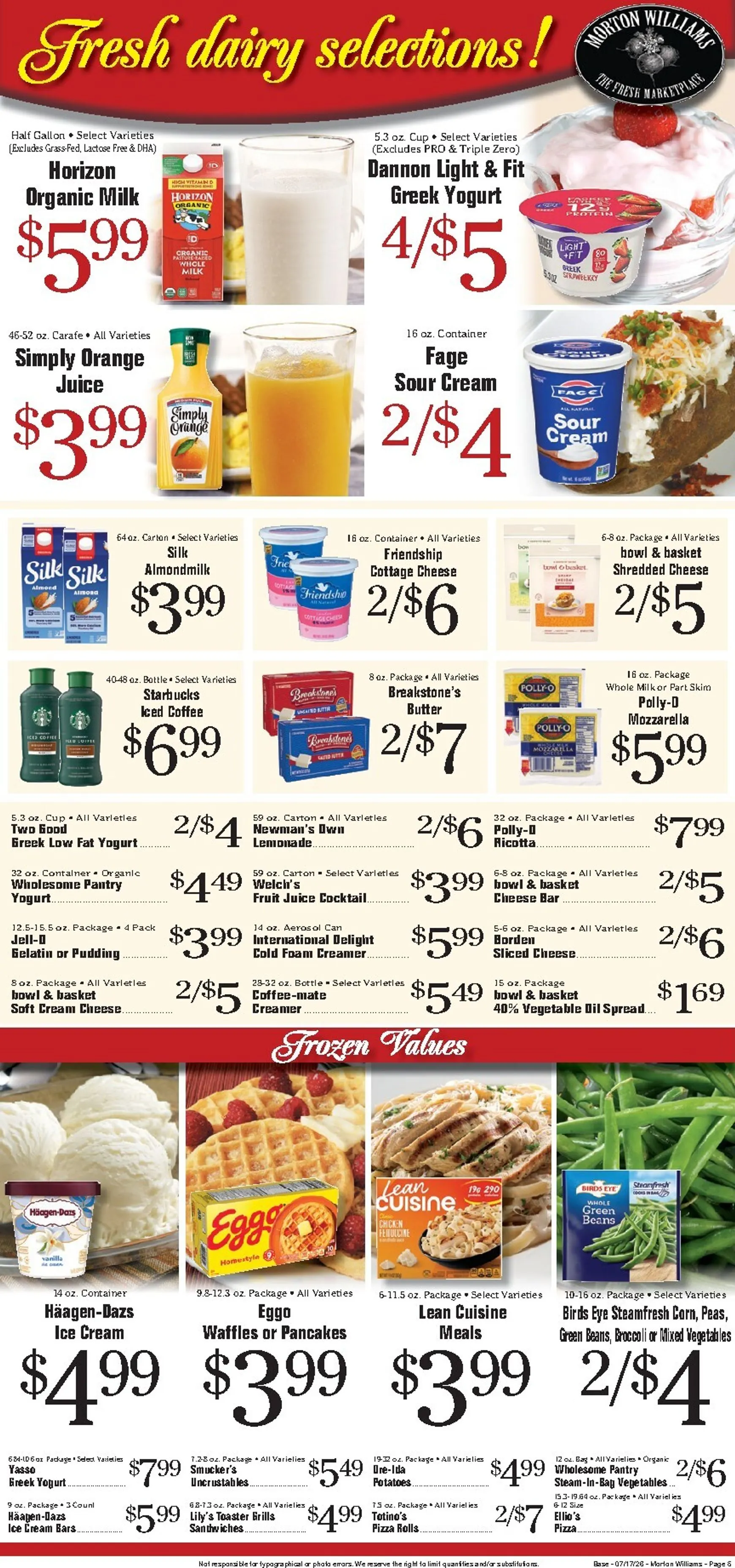 Weekly ad Current Morton Williams - Manhattan / Jersey City leaflet valid from Friday 07/17/2026 to Thursday 07/23/2026 from July 17 to July 23 2026 - Page 5