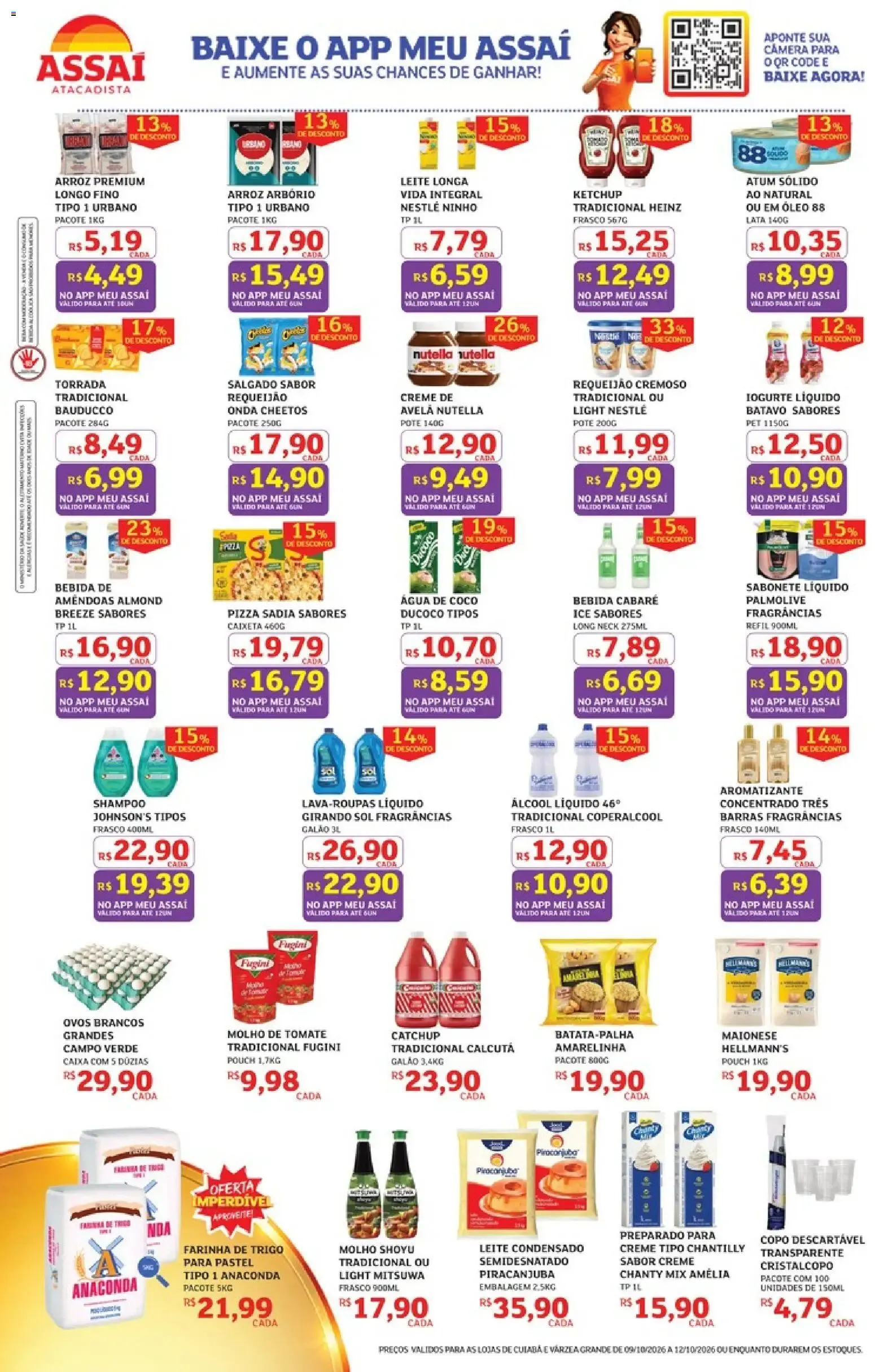 Encarte de Assaí Atacadista ofertas - MT de 09/10/2026 | Promoções Online 9 de outubro até 12 de outubro 2026 - Pagina 2