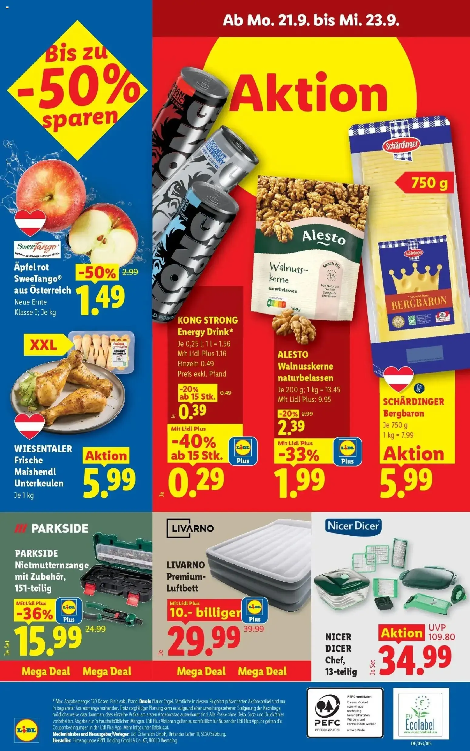 Lidl Aktion von 17. September bis 19. September 2026 - Flugblätt seite 29
