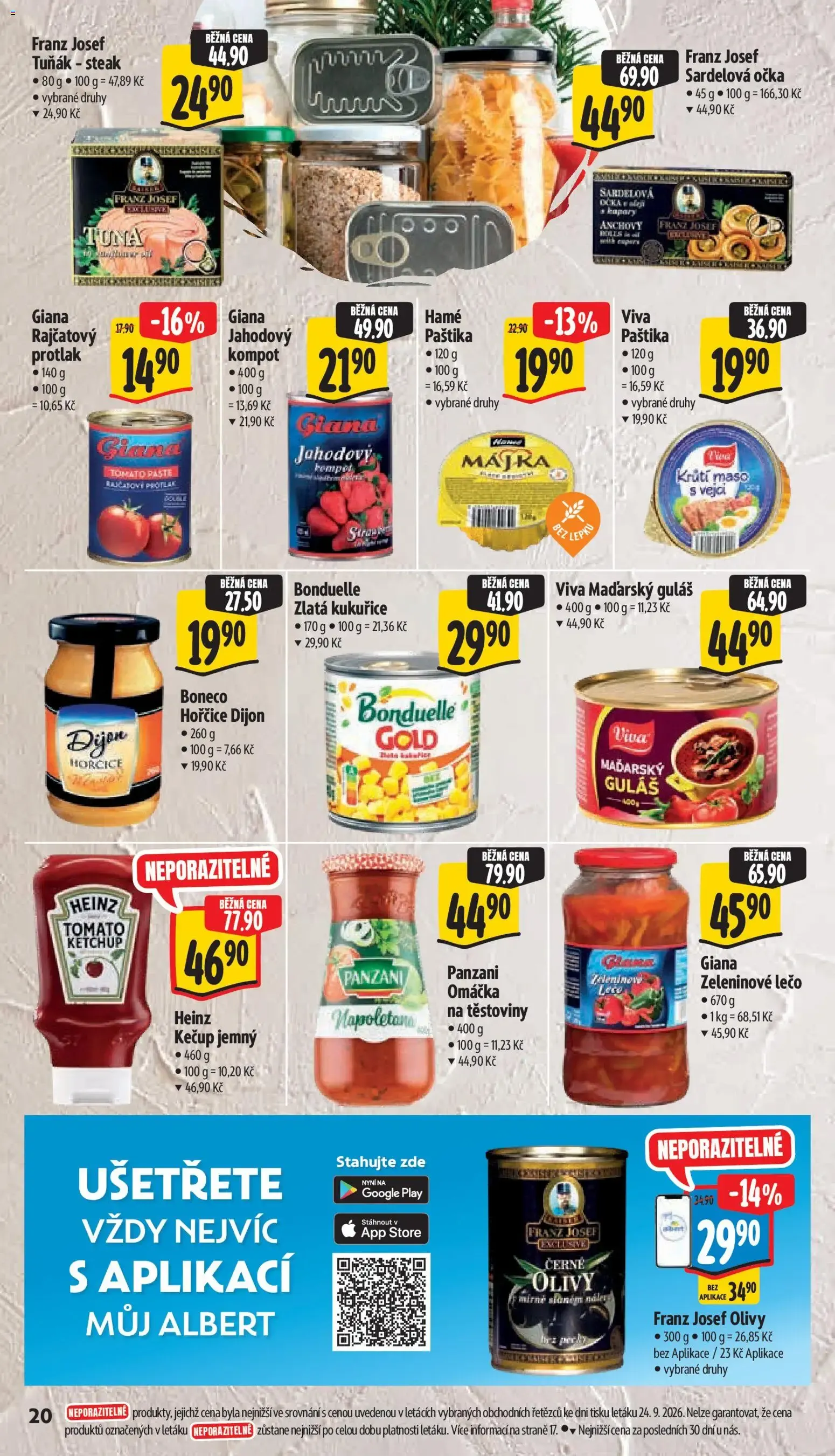 Albert leták - Supermarket Frenštát pod Radhoštěm od 30.09.2026 - Akční leták - 30. září 6. října 2026 - Page 34