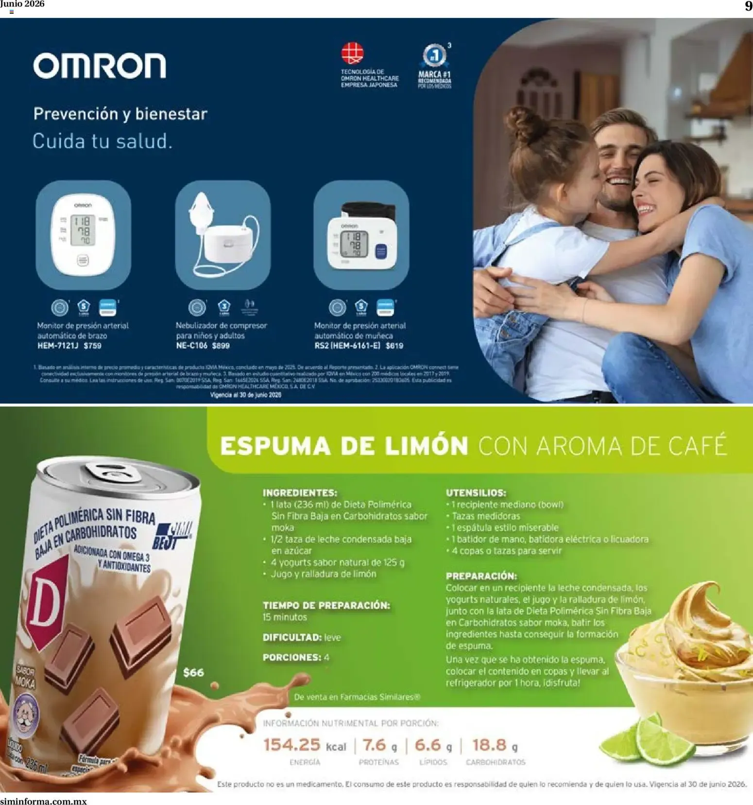 Catálogo de Farmacias Similares catálogo (01/06/2026 - 30/06/2026) - catálogo en línea 1 de junio al 30 de junio 2026 - Pagina 9