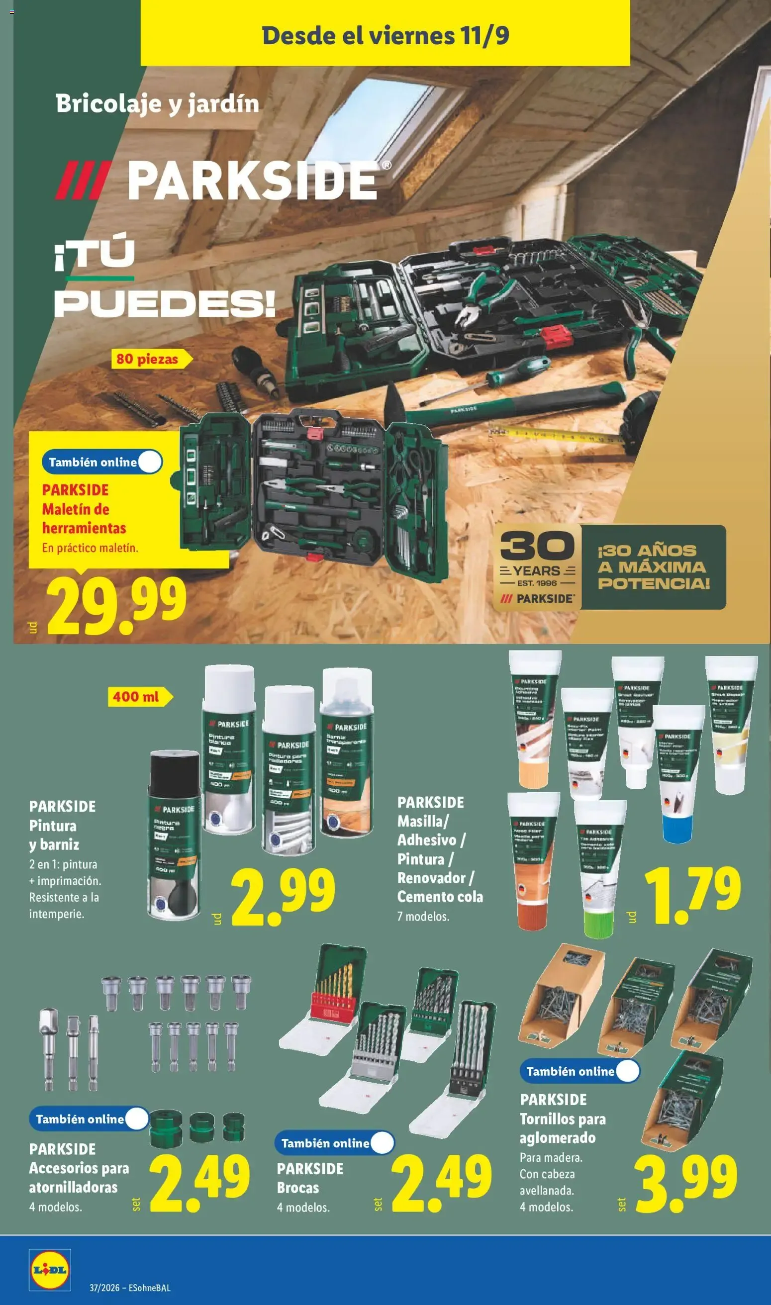 Catálogo de Lidl folleto de bazar del 07/09/2026 | Ofertas 7 de septiembre al 13 de septiembre 2026 - Página 14