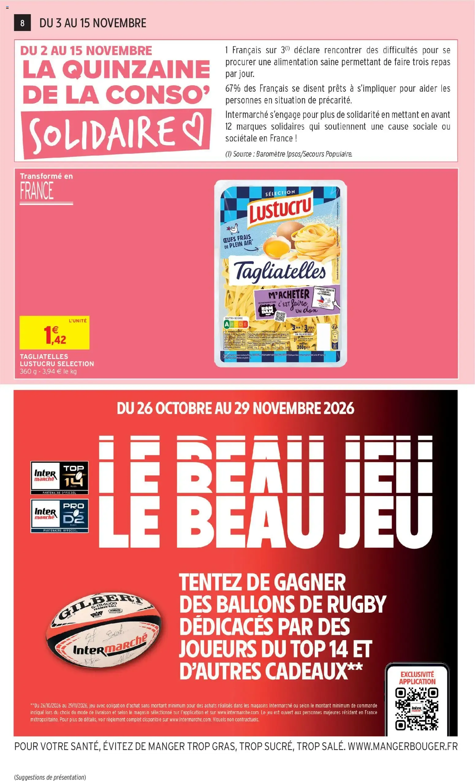 Intermarché catalogue à partir du 03/11/2026 - promo en ligne du 3 novembre au 15 novembre 2026 - Catalogue page 8