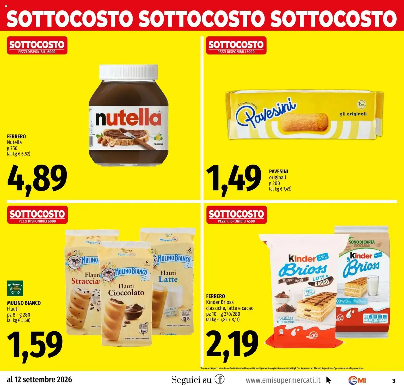 EMI volantino dal 03/09/2026 - online Offerte da 3 settembre a 16 settembre di 2026 - Pagina del volantino 3