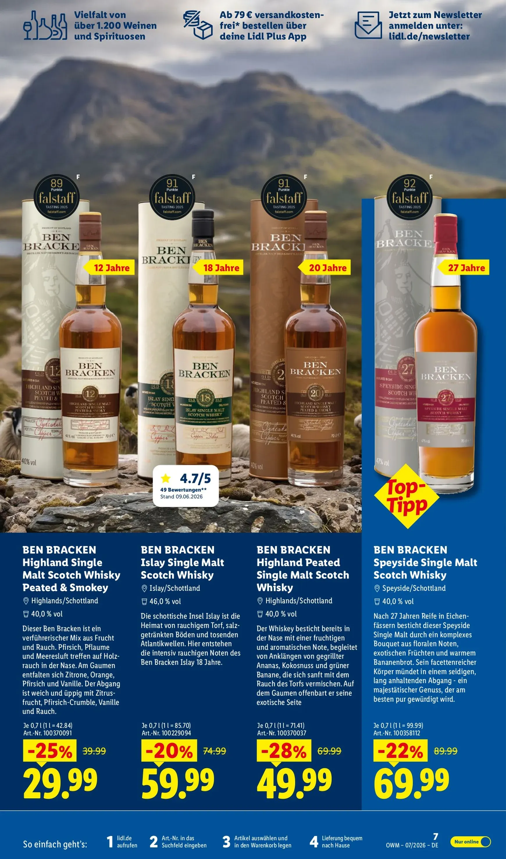 Lidl - Wein & Spirituosen Prospekt – von Mittwoch 01.07.2026 bis Freitag 31.07.2026 von 1. Juli bis 31. Juli 2026 - Prospekt seite 7