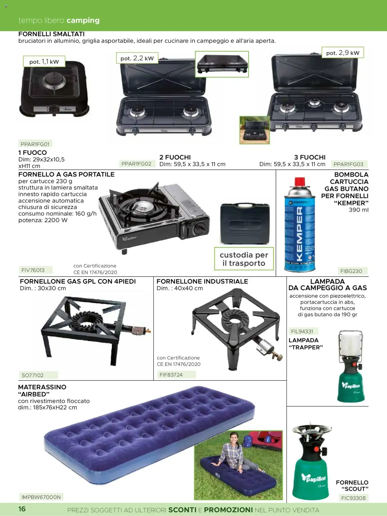 La Prealpina Catalogo Giardino Arredo Esterno Tempo Libero 2026 da 8 giugno a 10 agosto di 2026 - Pagina del volantino 16