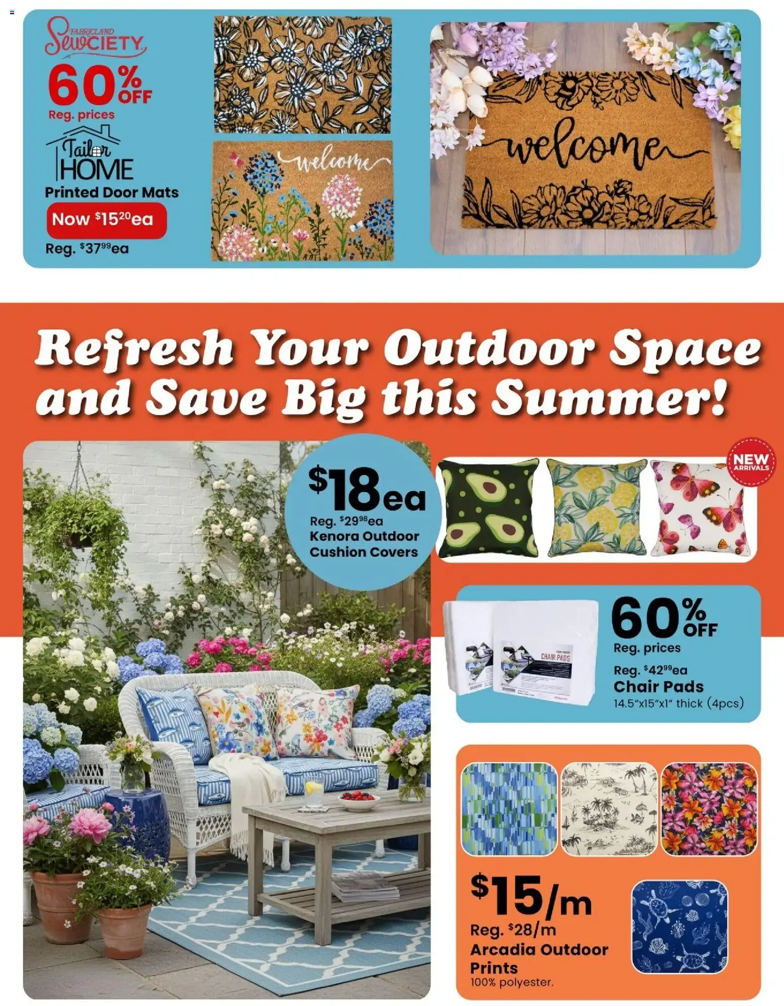 Fabricland Blowout Sale & Summer Splash Savings from July 2 to July 31 2026 - flyer page 7