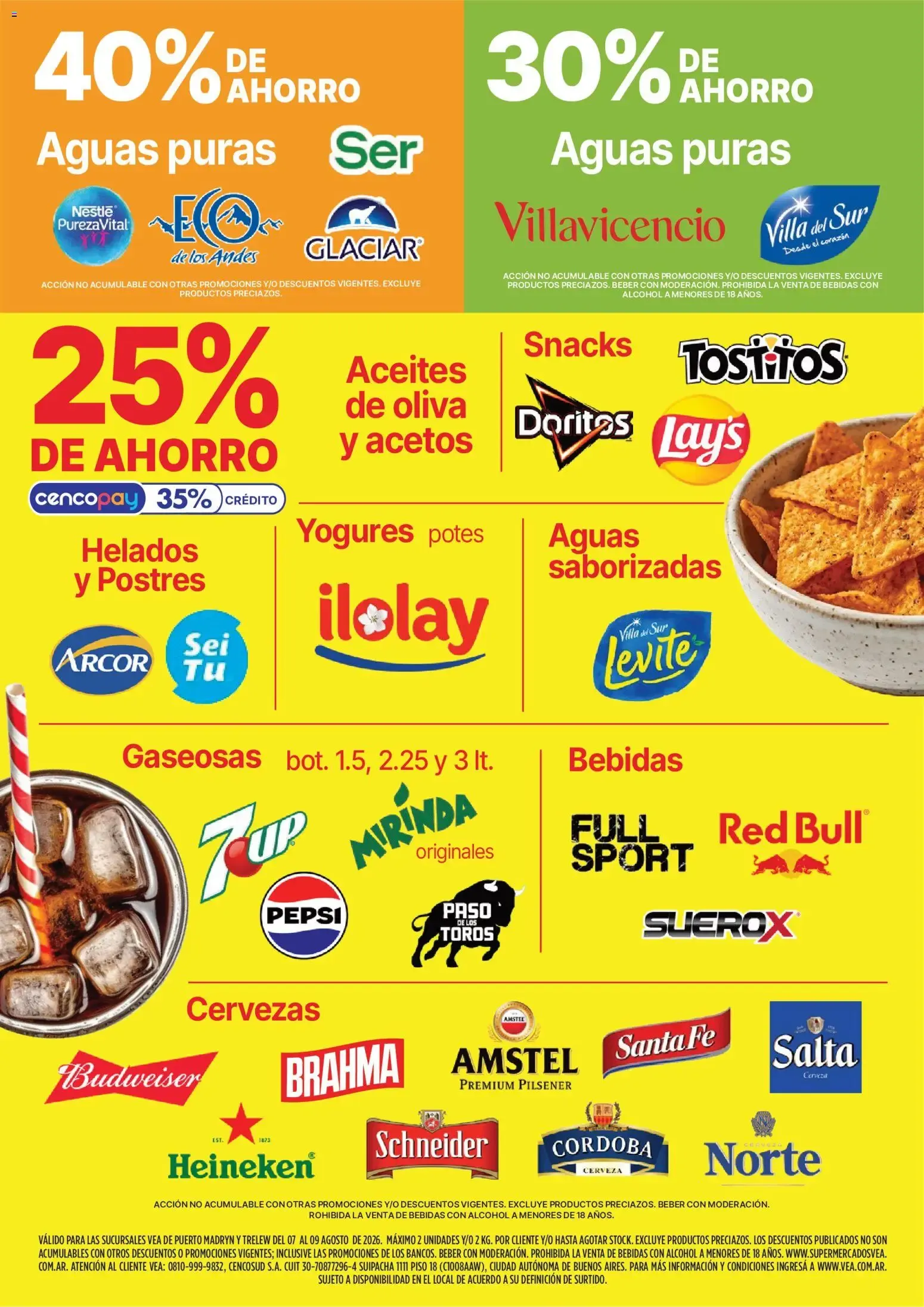 Ofertas de Vea - Volante fin de semana Chubut del 07/08/2026 - 09/08/2026 7 de agosto al 9 de agosto 2026 - Página 3 del catálogo