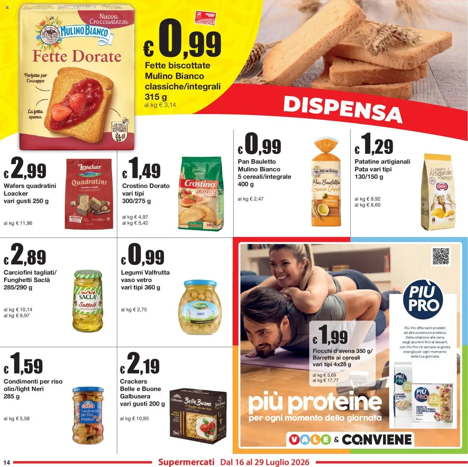 Sì con Te volantino dal 16/07/2026 - online Offerte da 16 luglio a 29 luglio di 2026 - Pagina del volantino 14