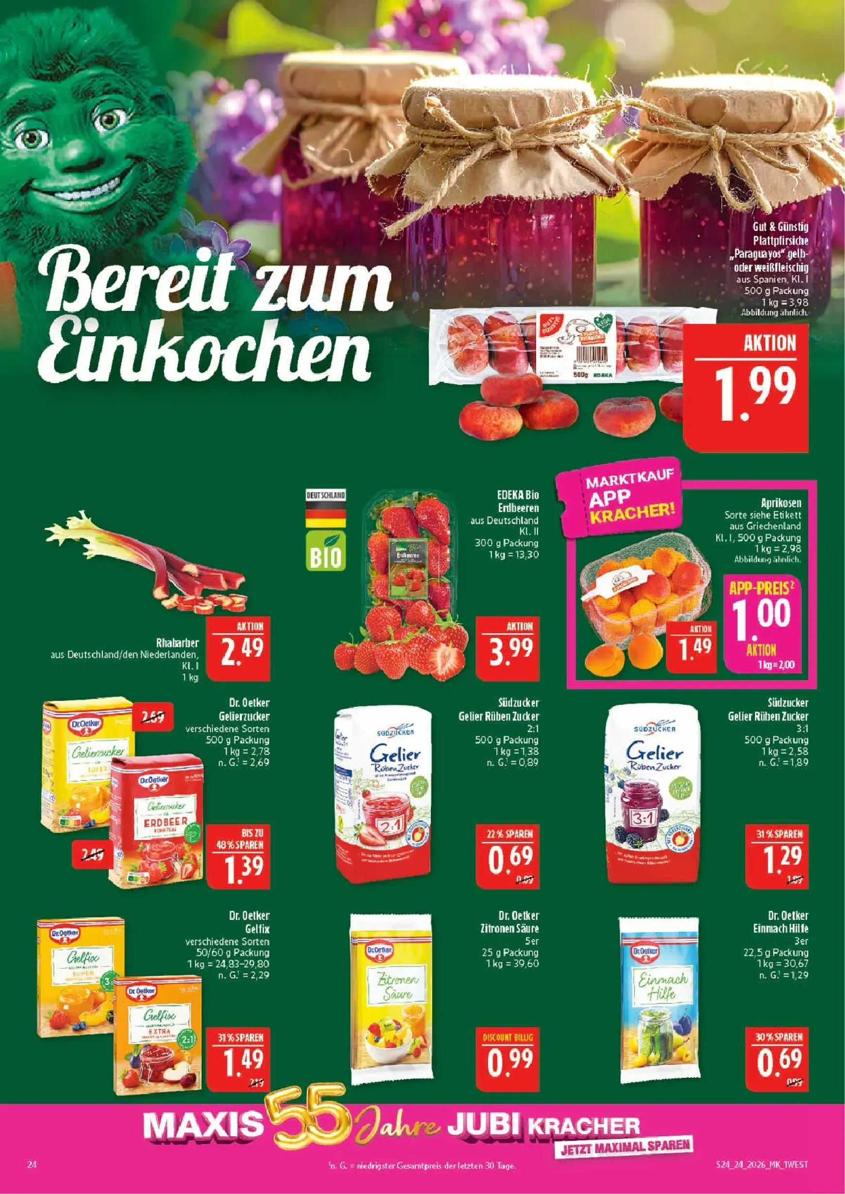 Marktkauf Prospekt – von Montag 08.06.2026 bis Samstag 13.06.2026 von 8. Juni bis 13. Juni 2026 - Prospekt seite 24