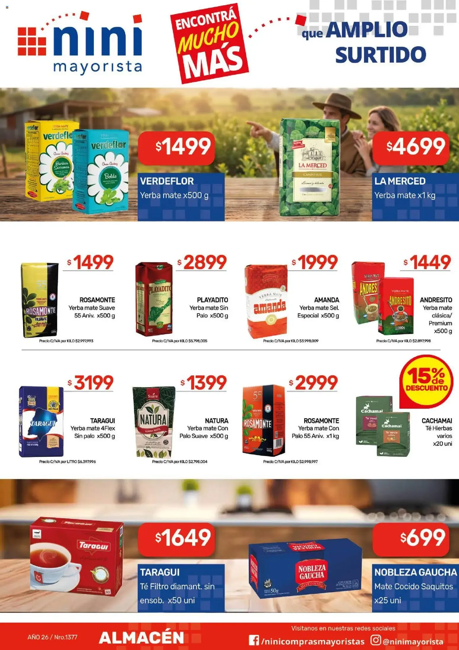 Ofertas de NINI Mayorista catálogo del 14/09/2026 - 20/09/2026 14 de septiembre al 20 de septiembre 2026 - Página 28 del catálogo