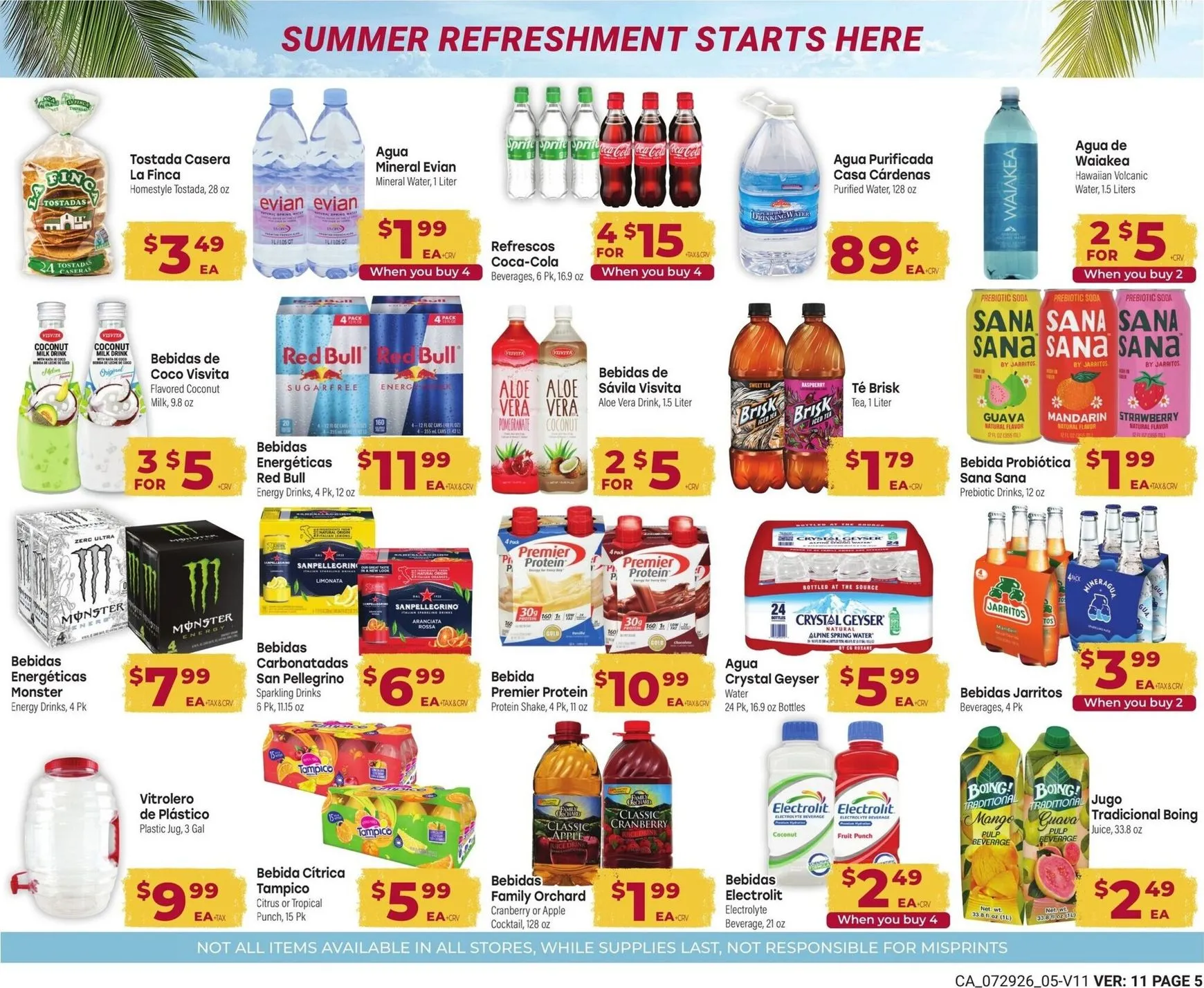 Weekly ad Current Cardenas Markets - August Savings Guide leaflet valid from Wednesday 07/29/2026 to Tuesday 09/01/2026 from July 29 to September 1 2026 - Page 5