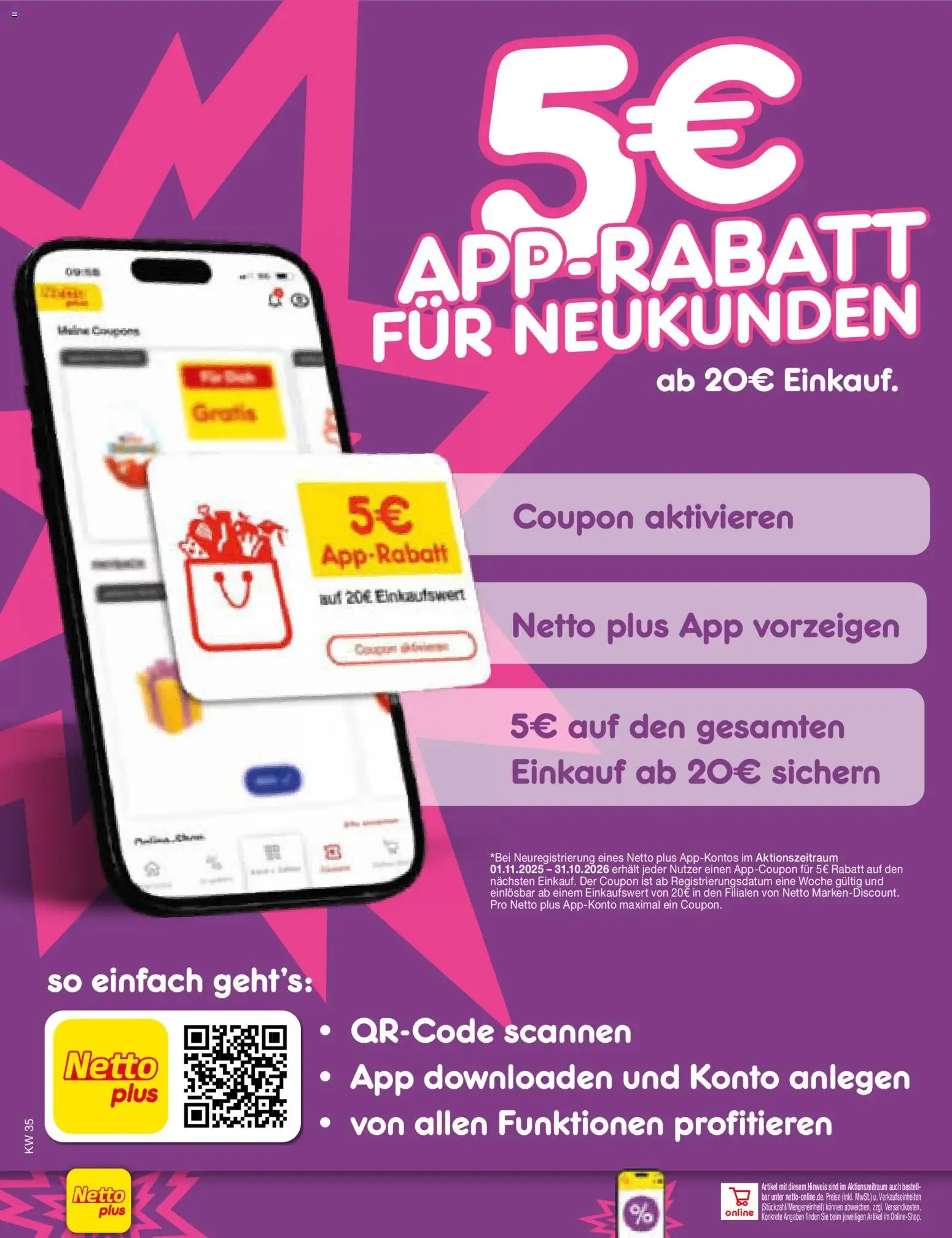 Netto Marken-Discount Prospekt (ab 24.08.2026) » Angebote von 24. August bis 29. August 2026 - Prospekt seite 60