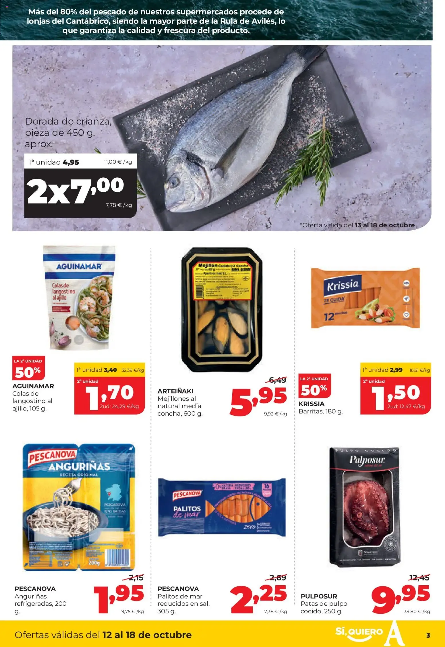Catálogo de Alimerka folleto del 12/10/2026 | Catálogo 12 de octubre al 18 de octubre 2026 - Página 3