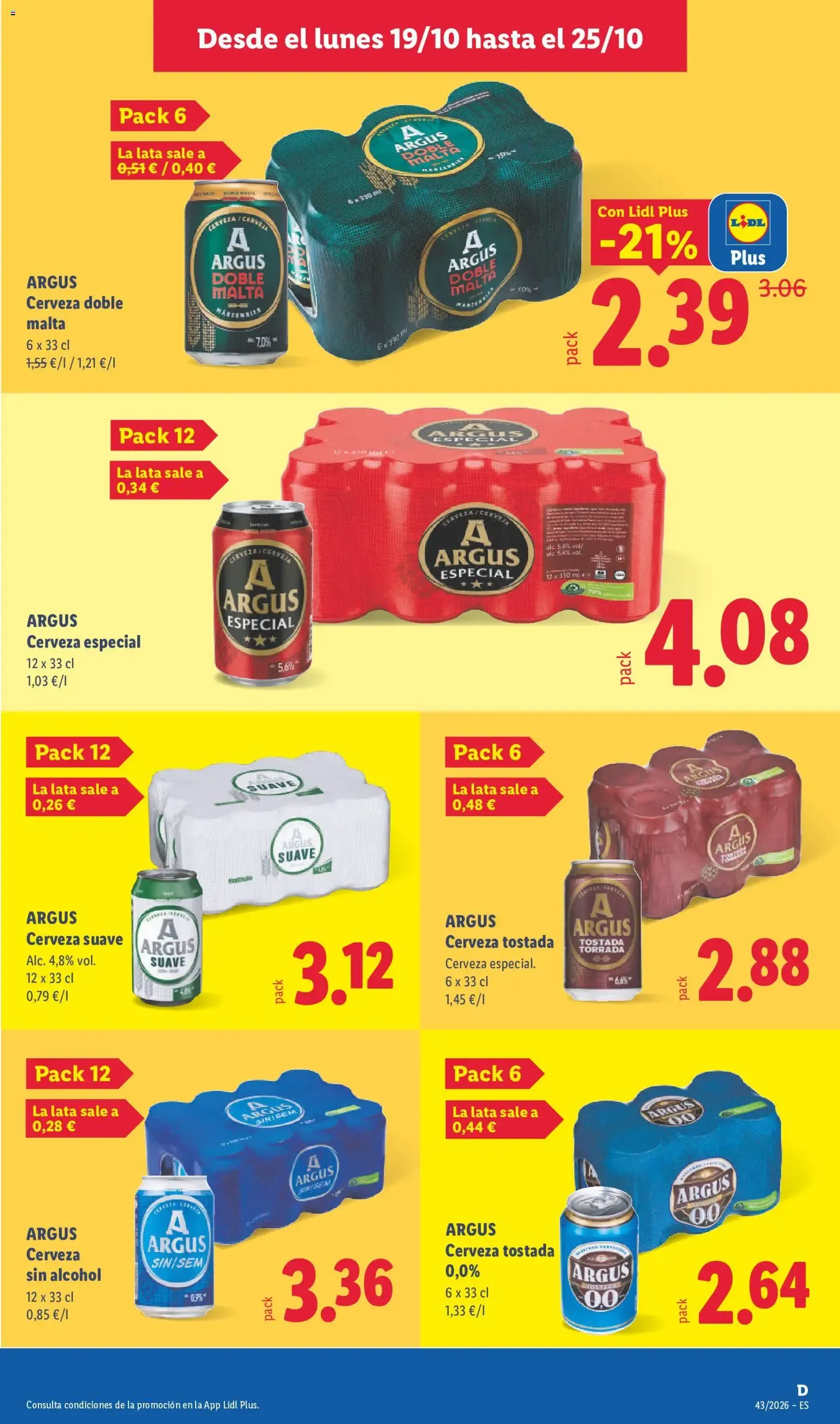 Catálogo de Lidl: Ofertas de carne y otros productos 19 de octubre al 25 de octubre 2026 - Página 19