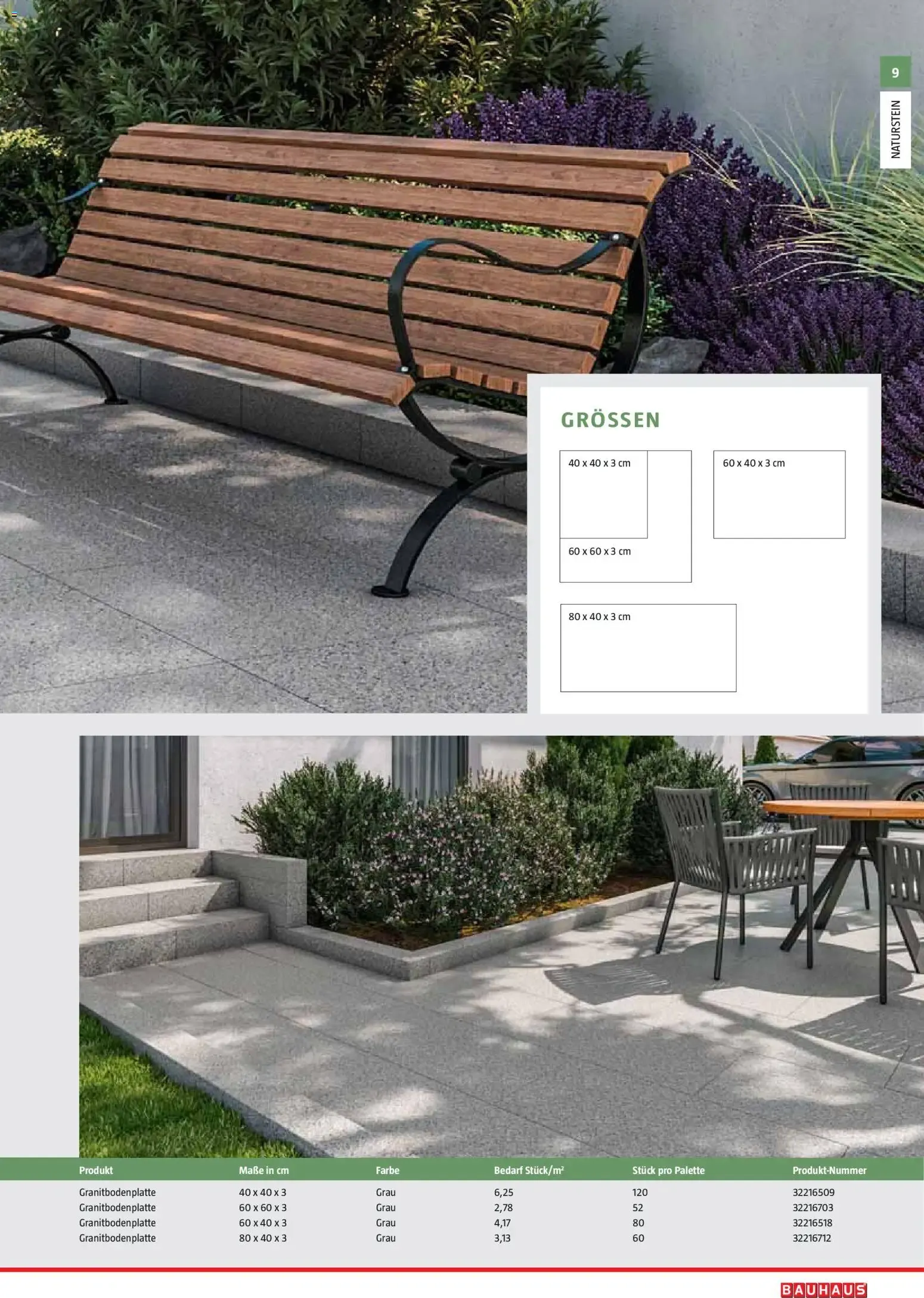 Bauhaus Gartenbaumaterialien 2026 (ab 02.03.2026) zum Blättern von 2. März bis 30. Juni 2026 - Prospekt seite 9
