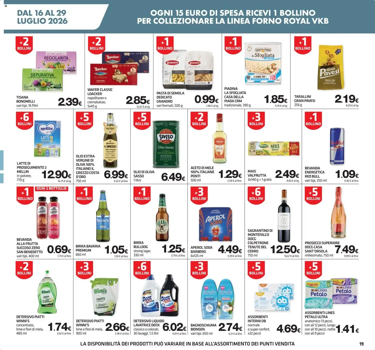 Superconti volantino dal 16/07/2026 - online Offerte da 16 luglio a 29 luglio di 2026 - Pagina del volantino 19