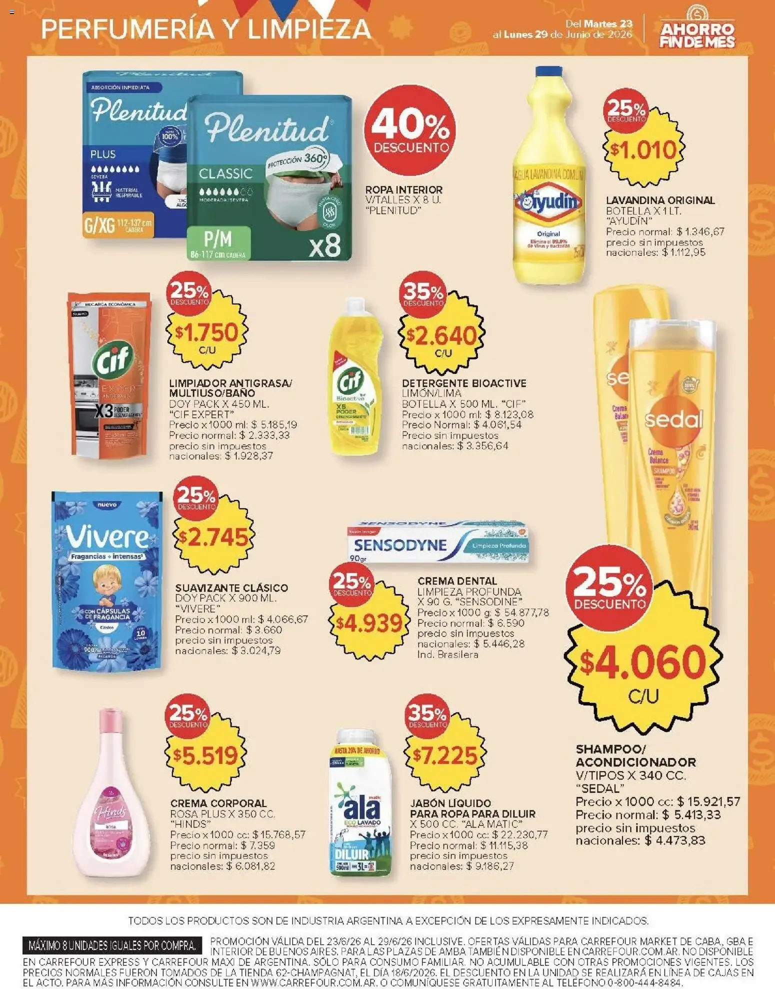 Ofertas de Ahorro Fin de Mes - Descuentos en la unidad y mucho más 23 de junio al 29 de junio 2026 - Página 16 del catálogo