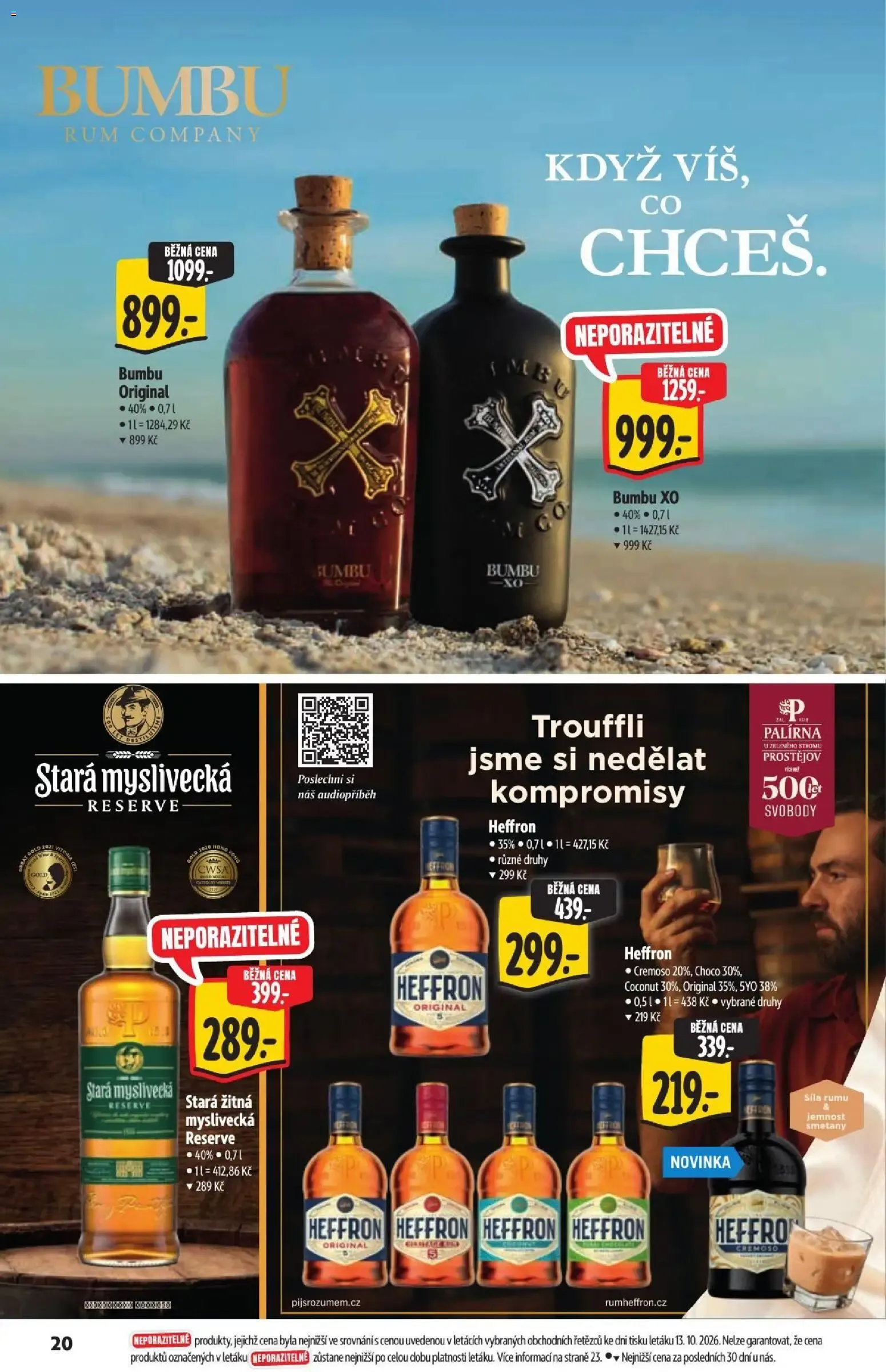 Albert leták - Hypermarket - Nabídka ve značkové kvalitě od 21.10.2026 - Akční leták - 21. října 3. listopadu 2026 - Page 20