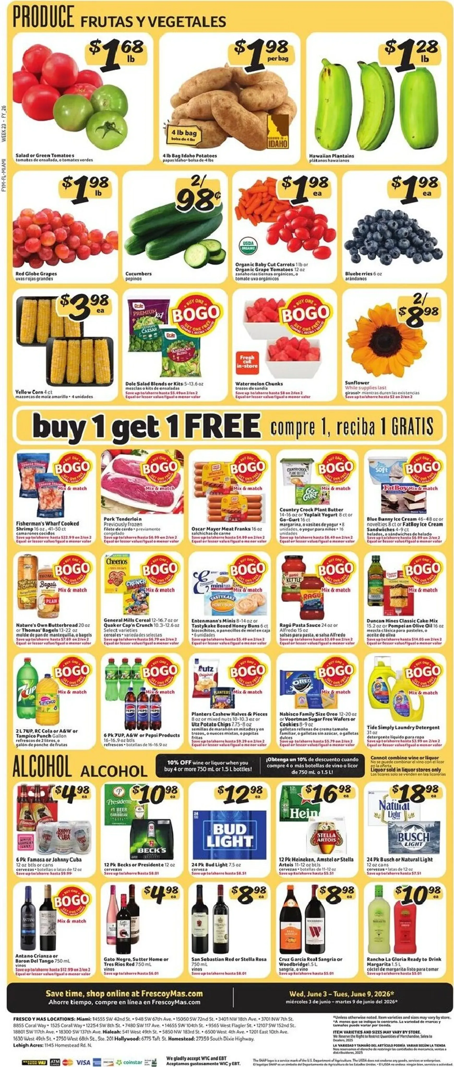 Weekly ad Current Fresco y Más leaflet valid from Wednesday 06/03/2026 to Tuesday 06/09/2026 from June 3 to June 9 2026 - Page 5