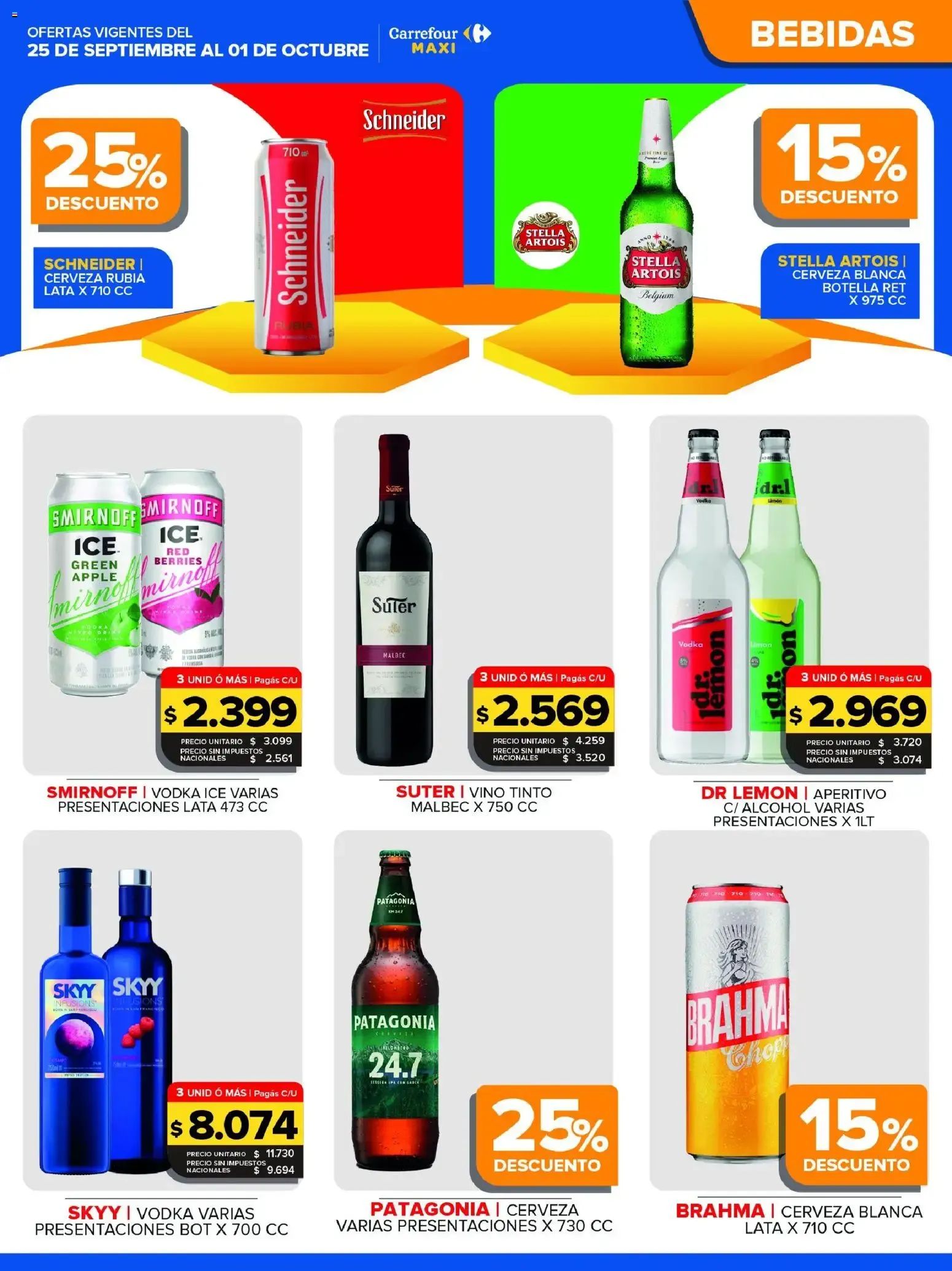 Ofertas de Carrefour Maxi catálogo del 25/09/2026 - 01/10/2026 25 de septiembre al 1 de octubre 2026 - Página 3 del catálogo