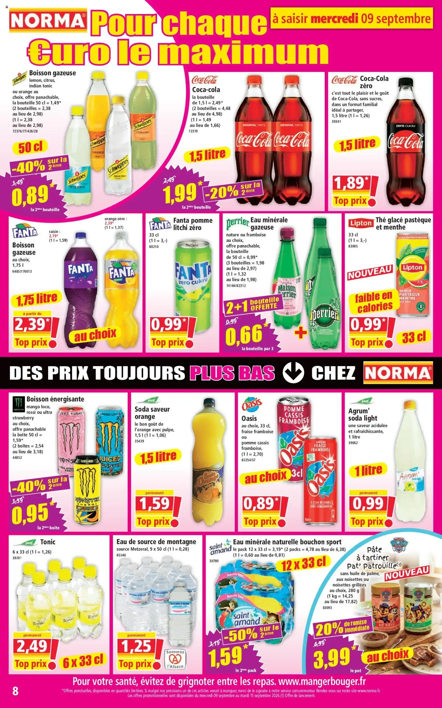 Norma catalogue à partir du 09/09/2026 - promo en ligne du 9 septembre au 15 septembre 2026 - Catalogue page 8