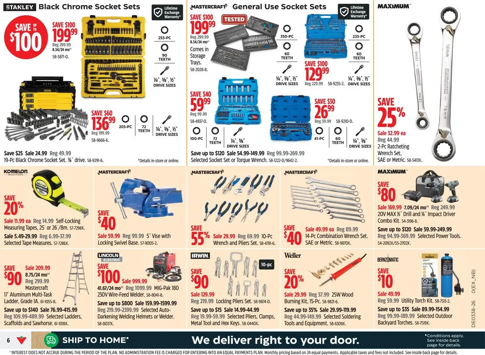 Canadian Tire weekly flyer from Sep 17, 2026 > weekly specials & deals from September 17 to September 24 2026 - flyer page 6