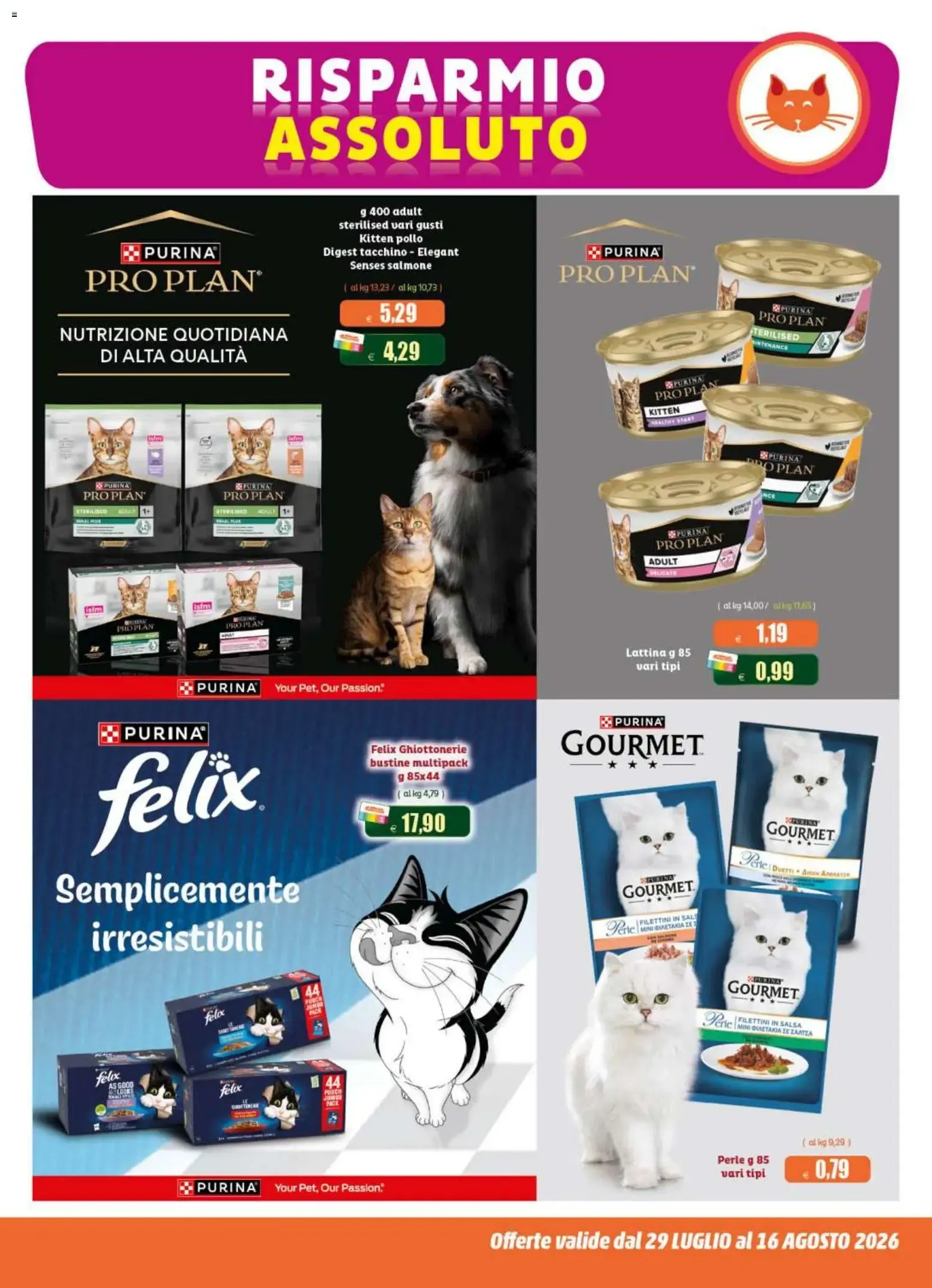 Nuovo Elite Supermercati volantino Pet dal 29/07/2026 > offerte anteprima 🛍️ da 29 luglio a 16 agosto di 2026 - Pagina del volantino 9