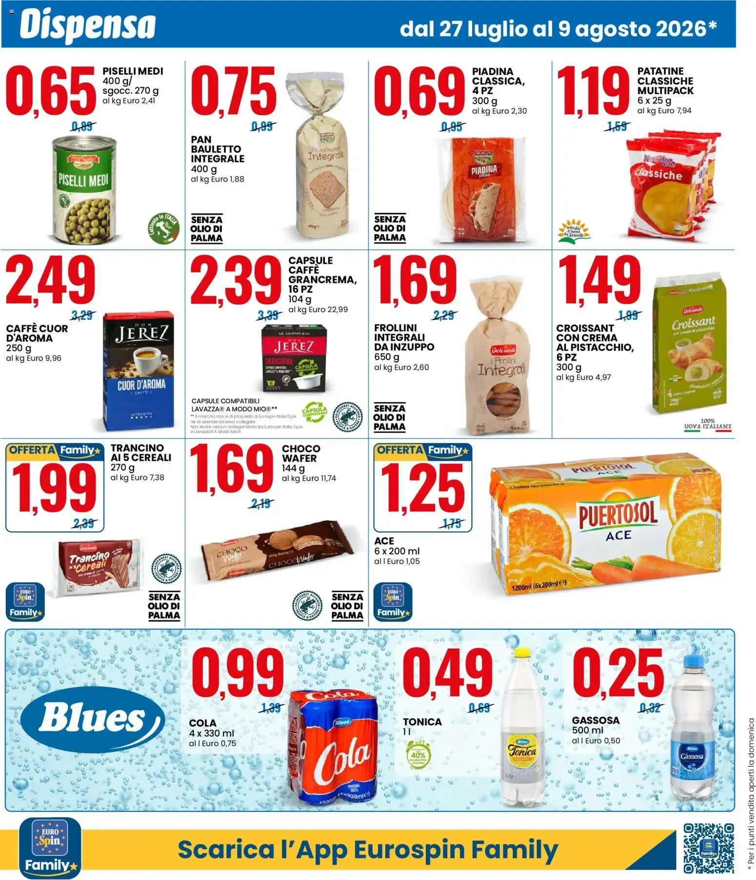 Volantino Eurospin dal 27/07/2026 > Nuovo Offerte > Anteprima da 27 luglio a 9 agosto di 2026 - Pagina del volantino 4