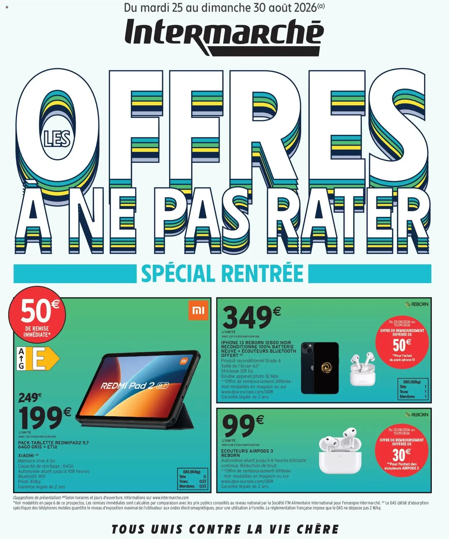 Intermarché - Les offres à partir du 25/08/2026 - promo en ligne du 25 août au 30 août 2026 - Catalogue page 1
