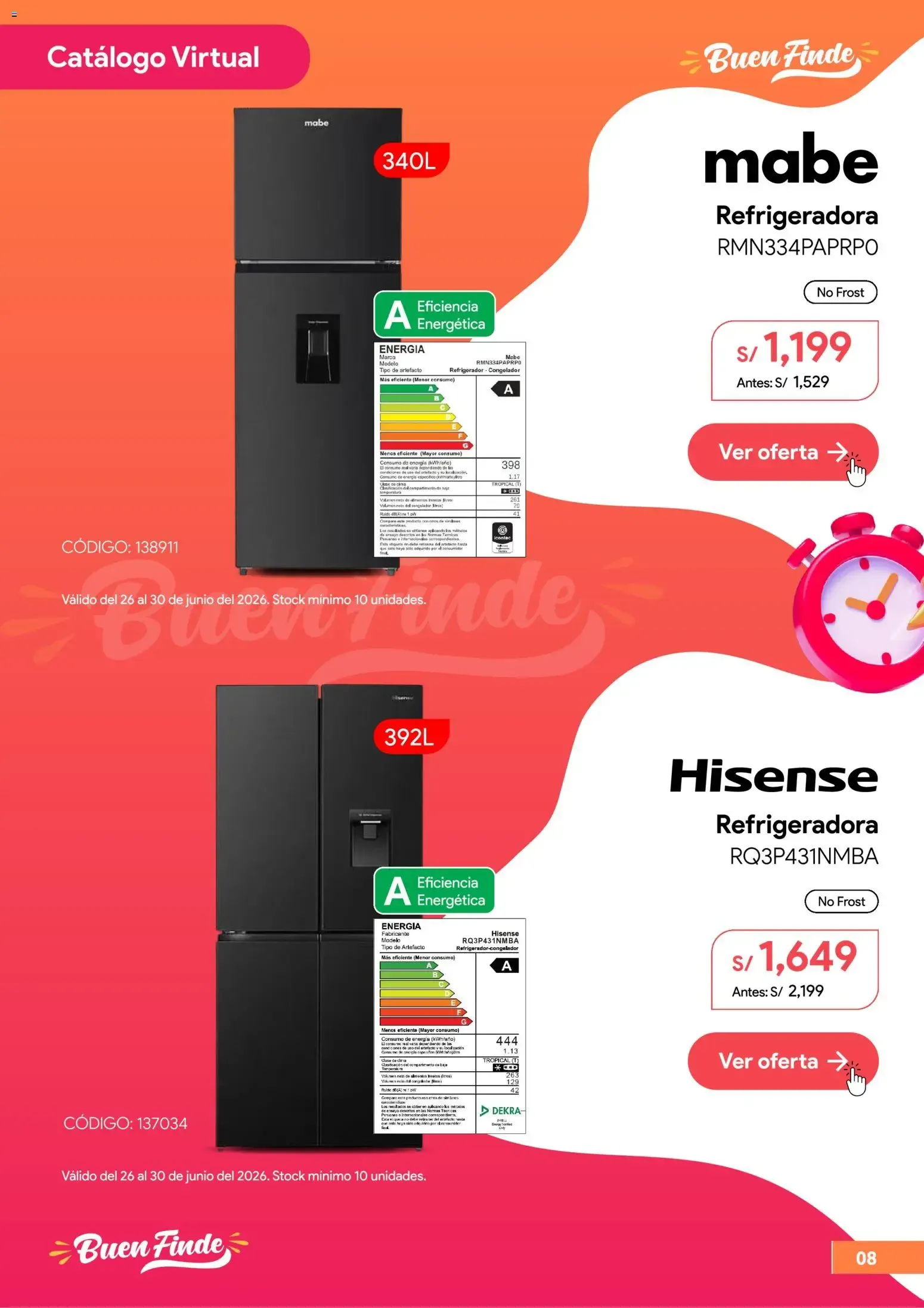 Catalogo de Hiraoka Buen Finde 26 de junio al 30 de junio 2026 - Pag 9