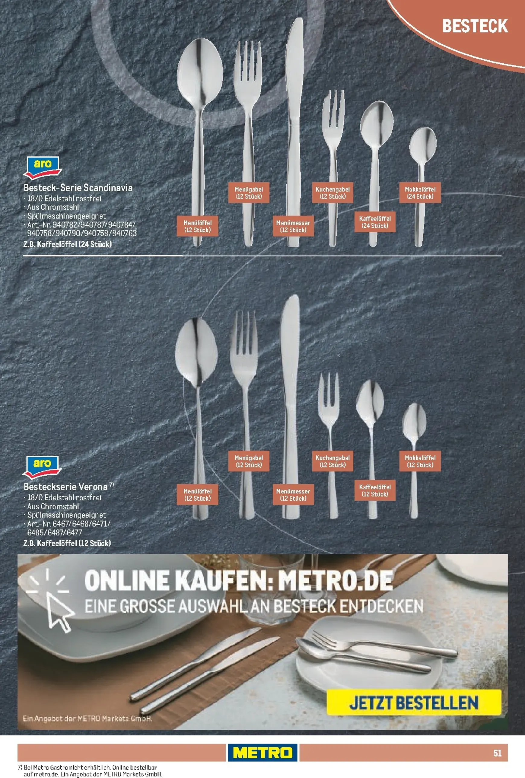 Metro - Non Food Sortiment von 1. Juni bis 31. Dezember 2026 - Prospekt seite 52