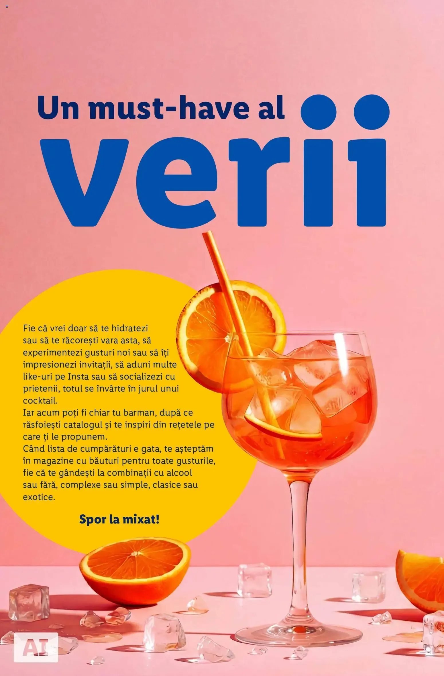 Catalog Băuturi pentru o vară distractivă. Știi că merită. de la 13 iulie până la 13 septembrie 2026 - Revista Pagina 2