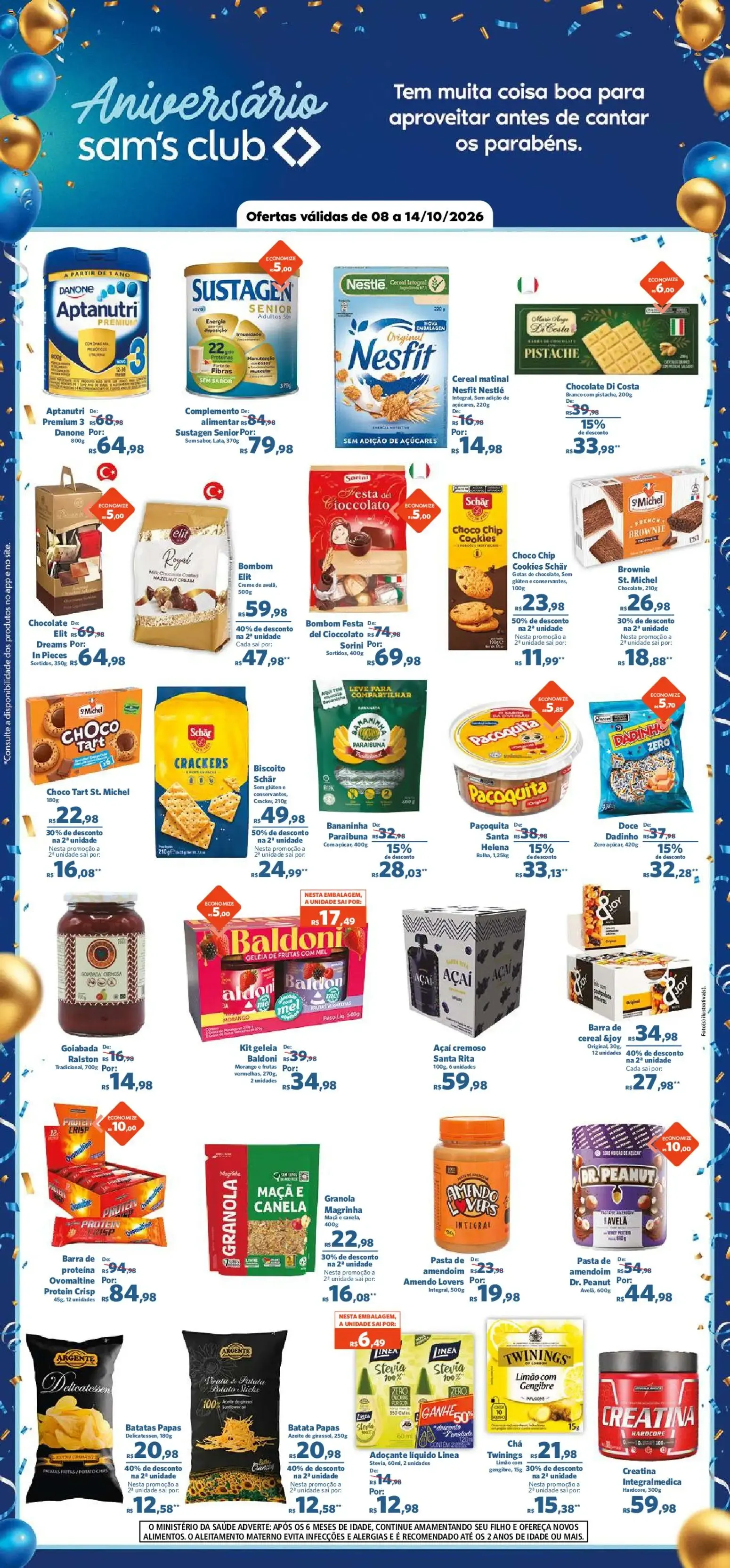 Encarte de Aniversário Sam's Club 8 de outubro até 14 de outubro 2026 - Pagina 5