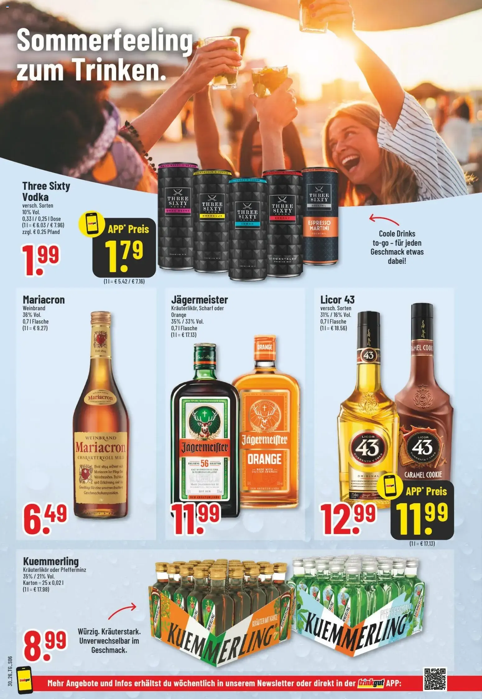 Trinkgut Prospekt ab 20.07.2026 > Angebote ab Montag von 20. Juli bis 25. Juli 2026 - Prospekt seite 8