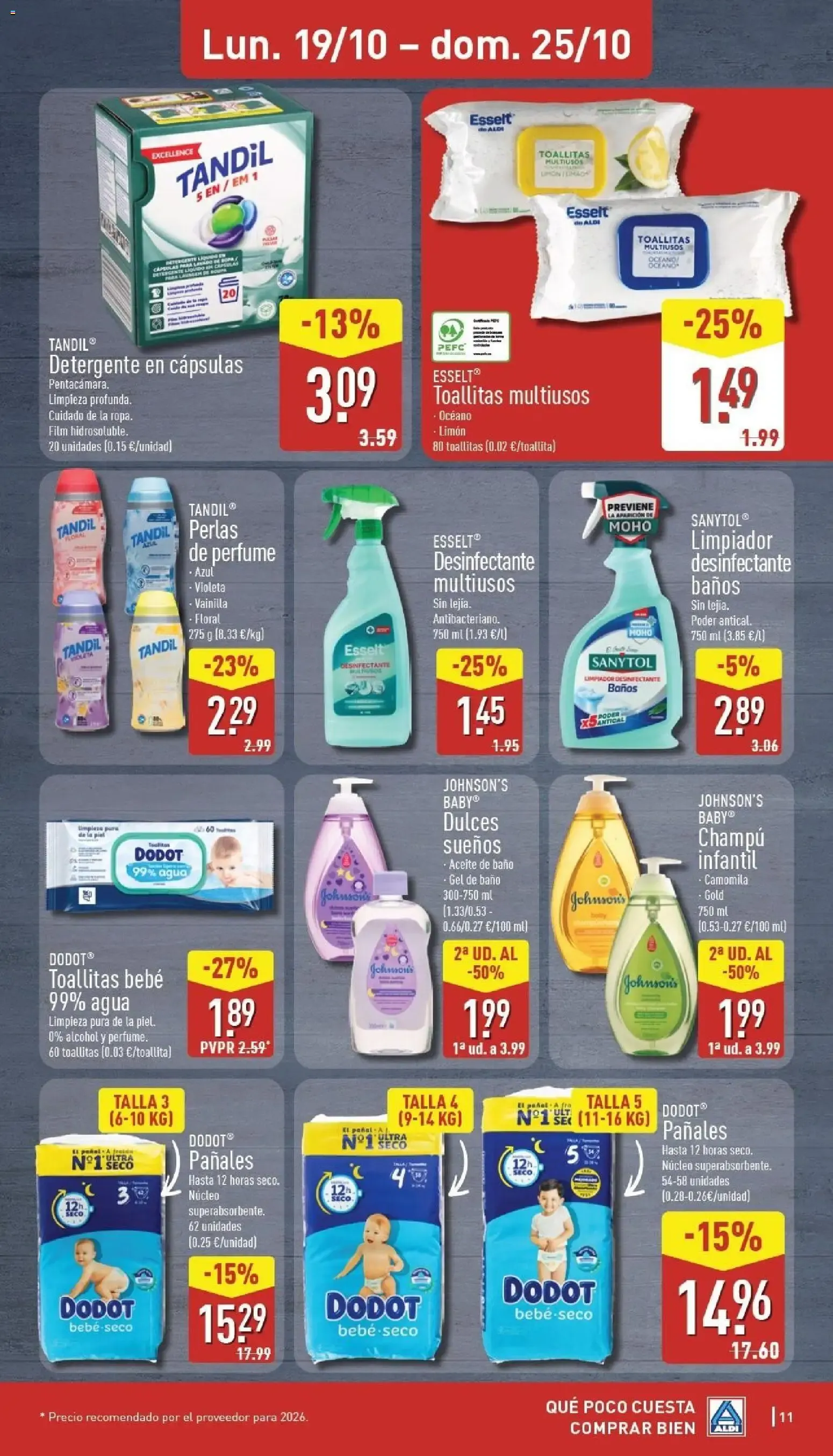 Catálogo de Aldi folleto Canarias del 19/10/2026 | Catálogo 19 de octubre al 25 de octubre 2026 - Página 11